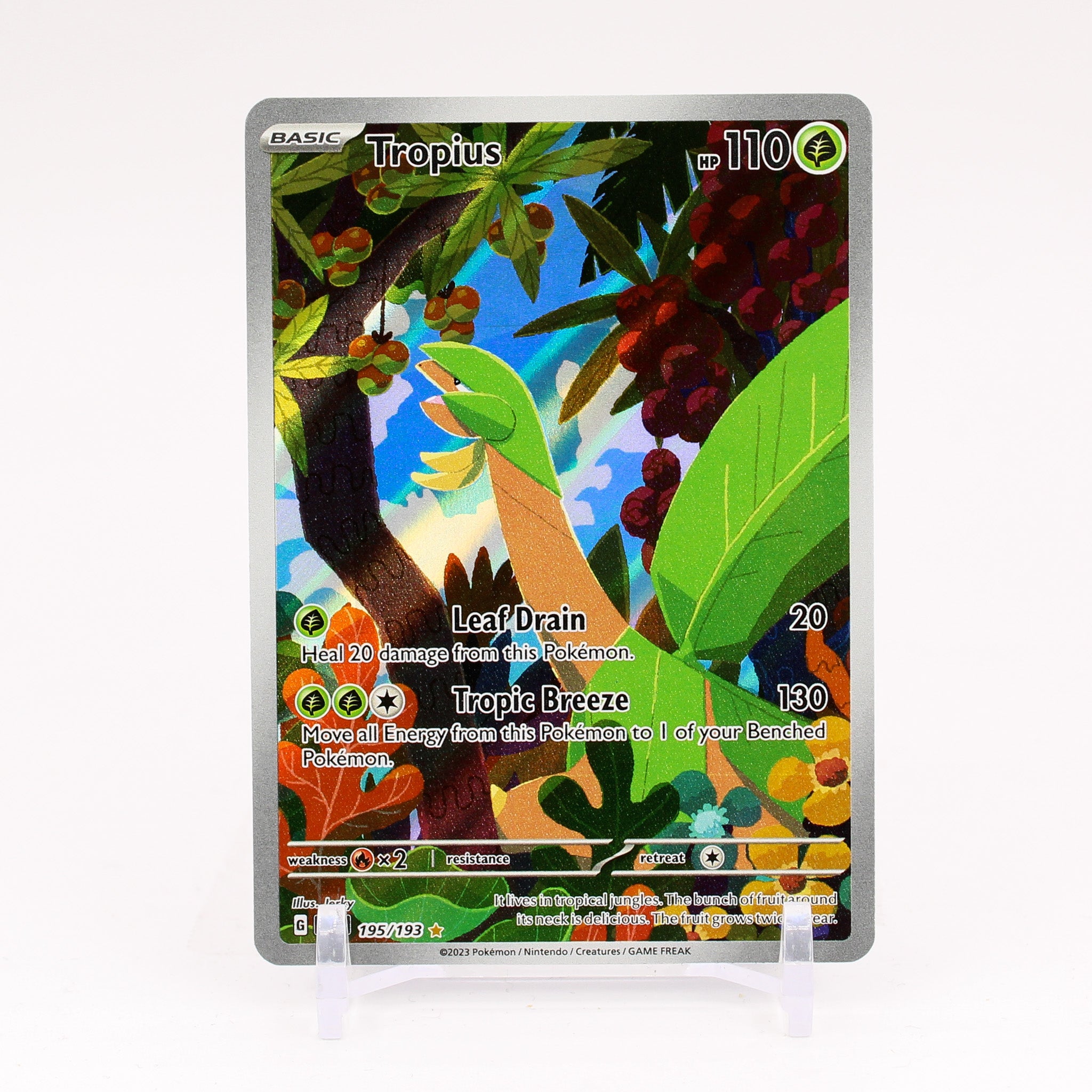 Tropius - 195/193 Paldea Evolved FULL ART Pokemon - NM/MINT