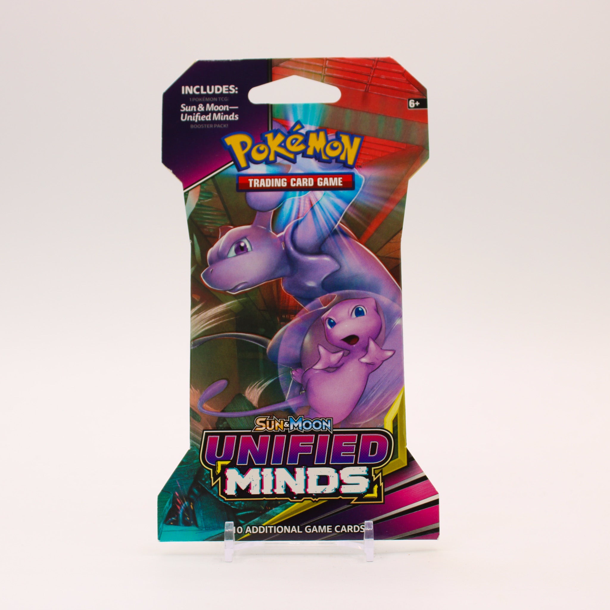 Unified Minds sleeved booster pack Mewtwo