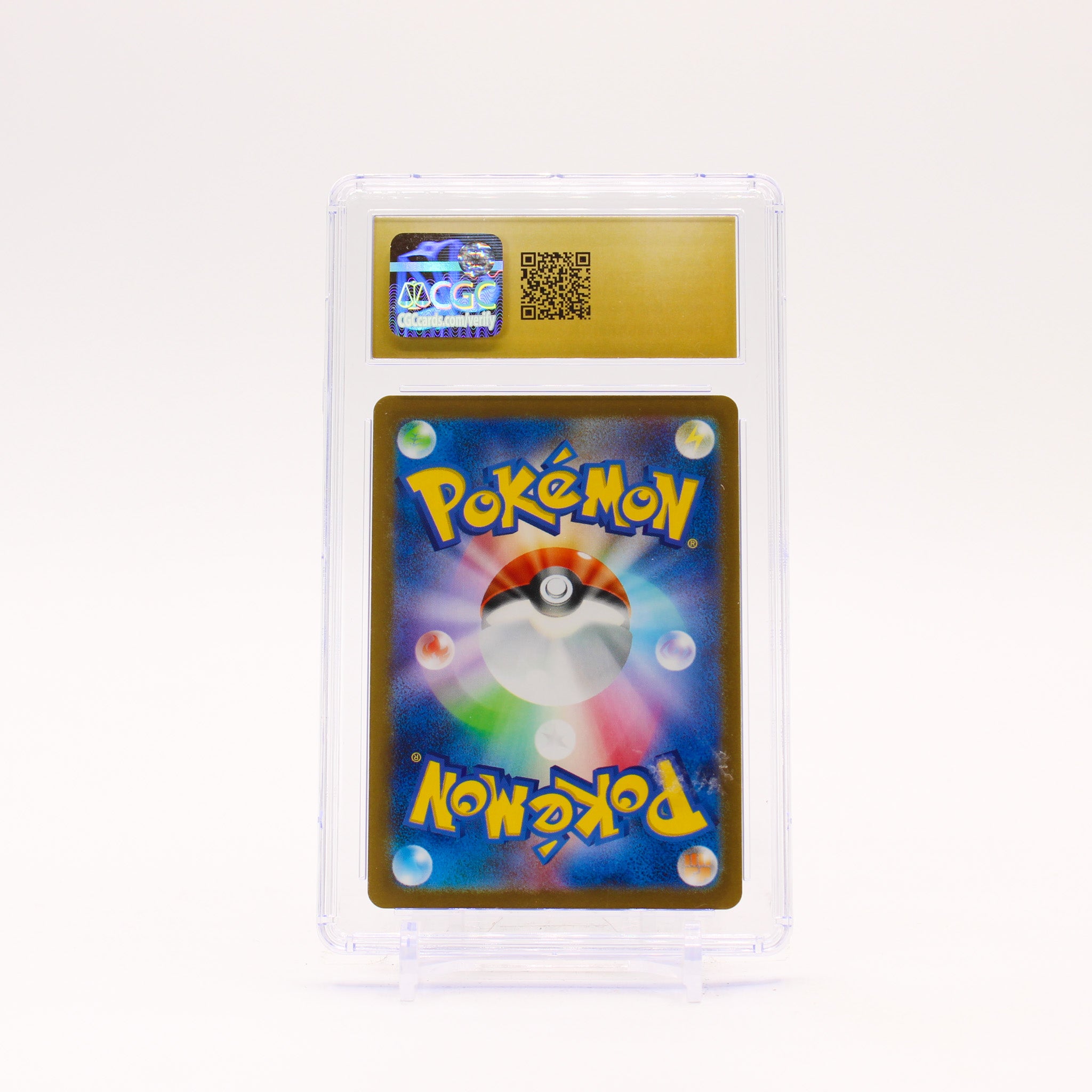 Cubone - 104/165 CGC 10 SV2a Japanese 151 Master Ball Holo Pokemon SCUFFED CASE - PRISTINE