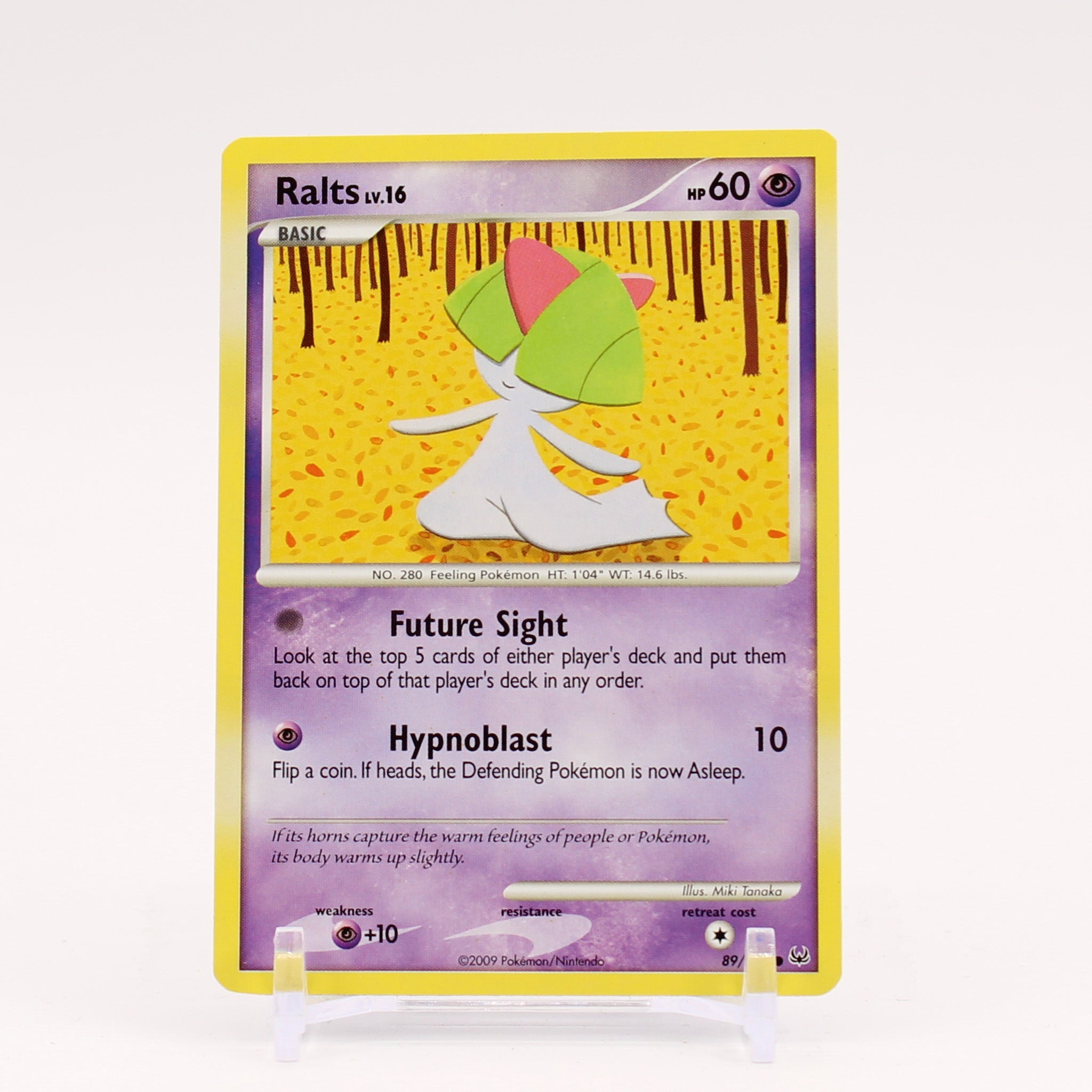 Ralts - 89/127 Platinum Pokemon - NM