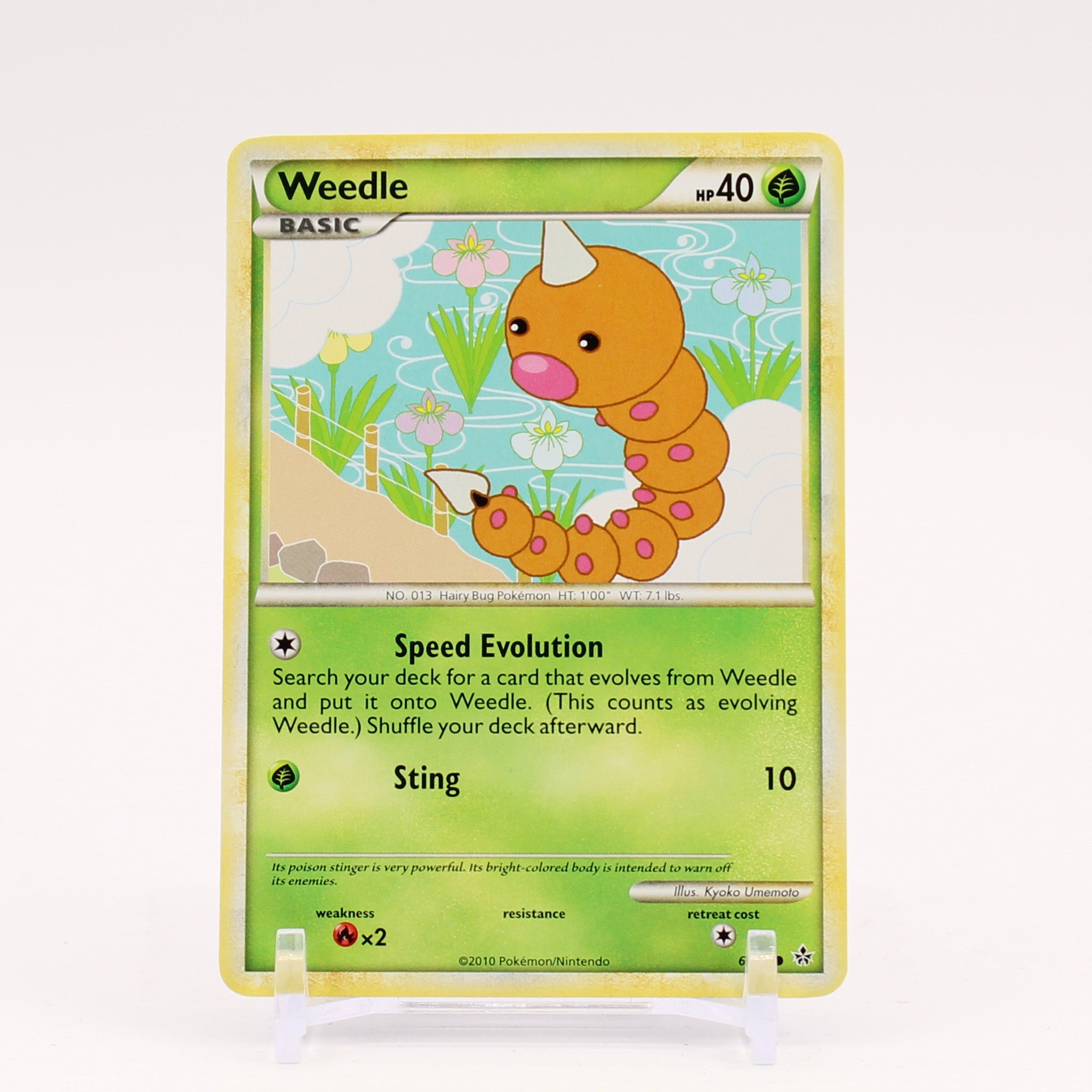 Weedle - 69/95 Undaunted Pokemon - NM