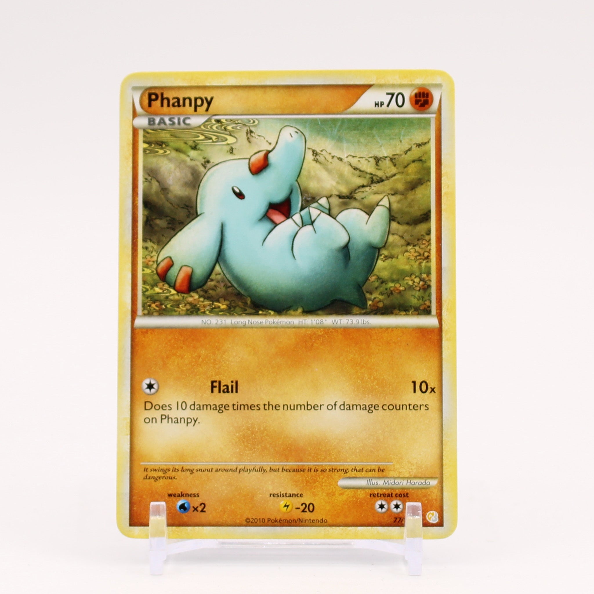Phanpy - 77/123 HeartGold SoulSilver Pokemon - NM