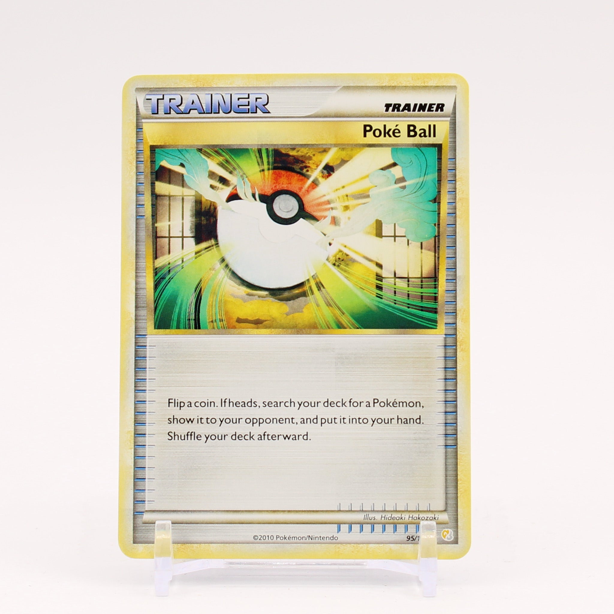 Poke Ball - 95/123 HeartGold SoulSilver Trainer - NM