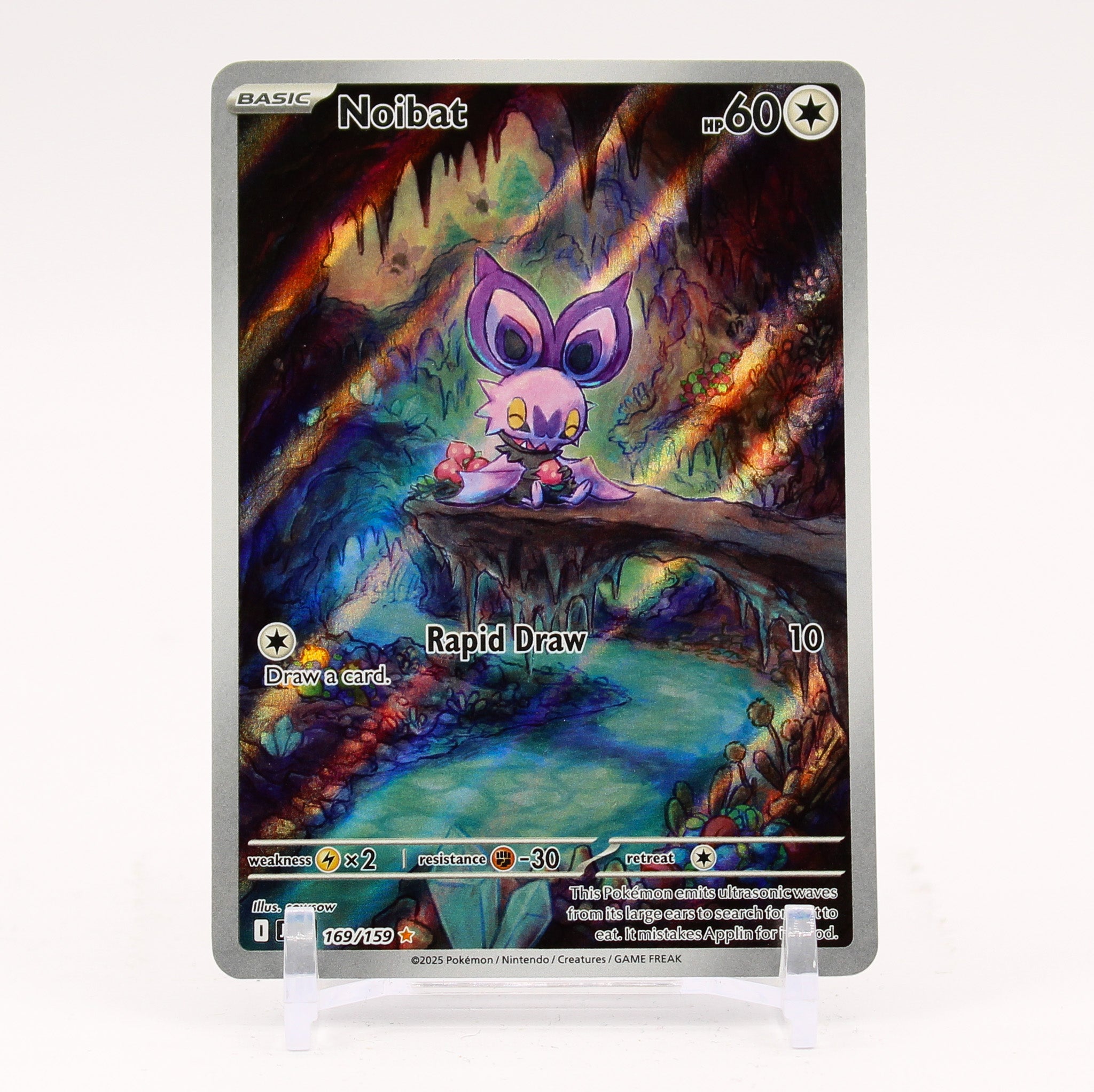 Noibat - 169/159 Journey Together Illustration Rare Pokemon - NM/MINT