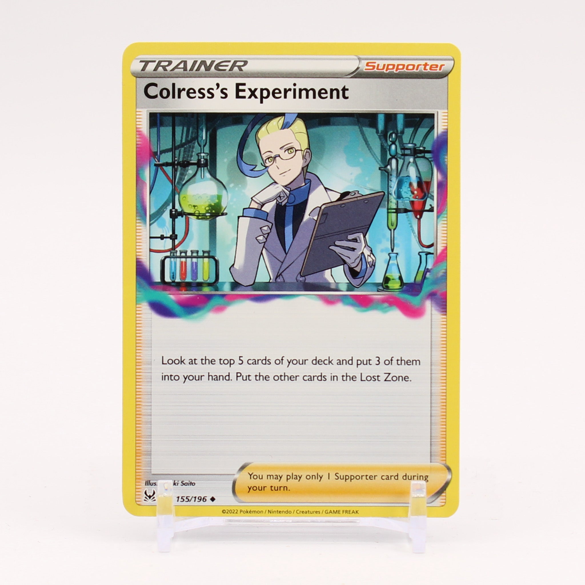 Colress's Experiment - 155/196 Lost Origin Trainer - NM/MINT