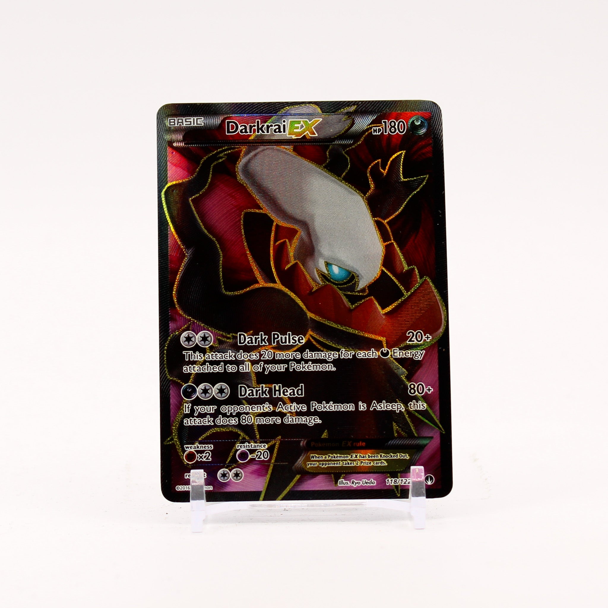 Darkrai EX - 118/122 BREAKPoint Full Art Pokemon - MP