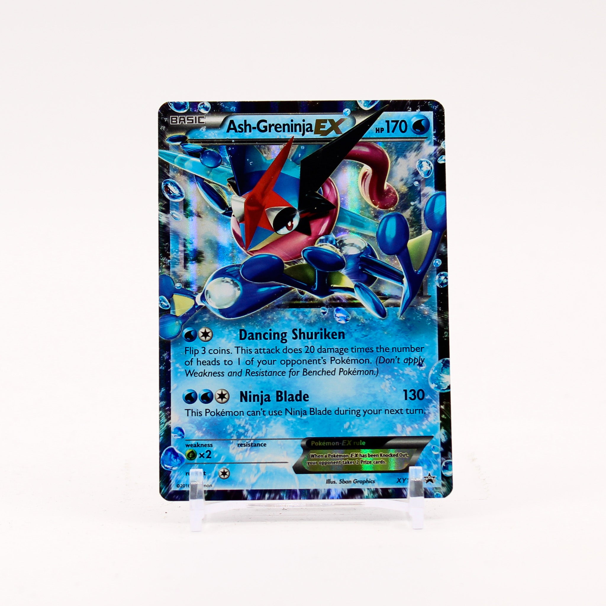 Ash-Greninja EX - XY133 Black Star Promo Pokemon - LP