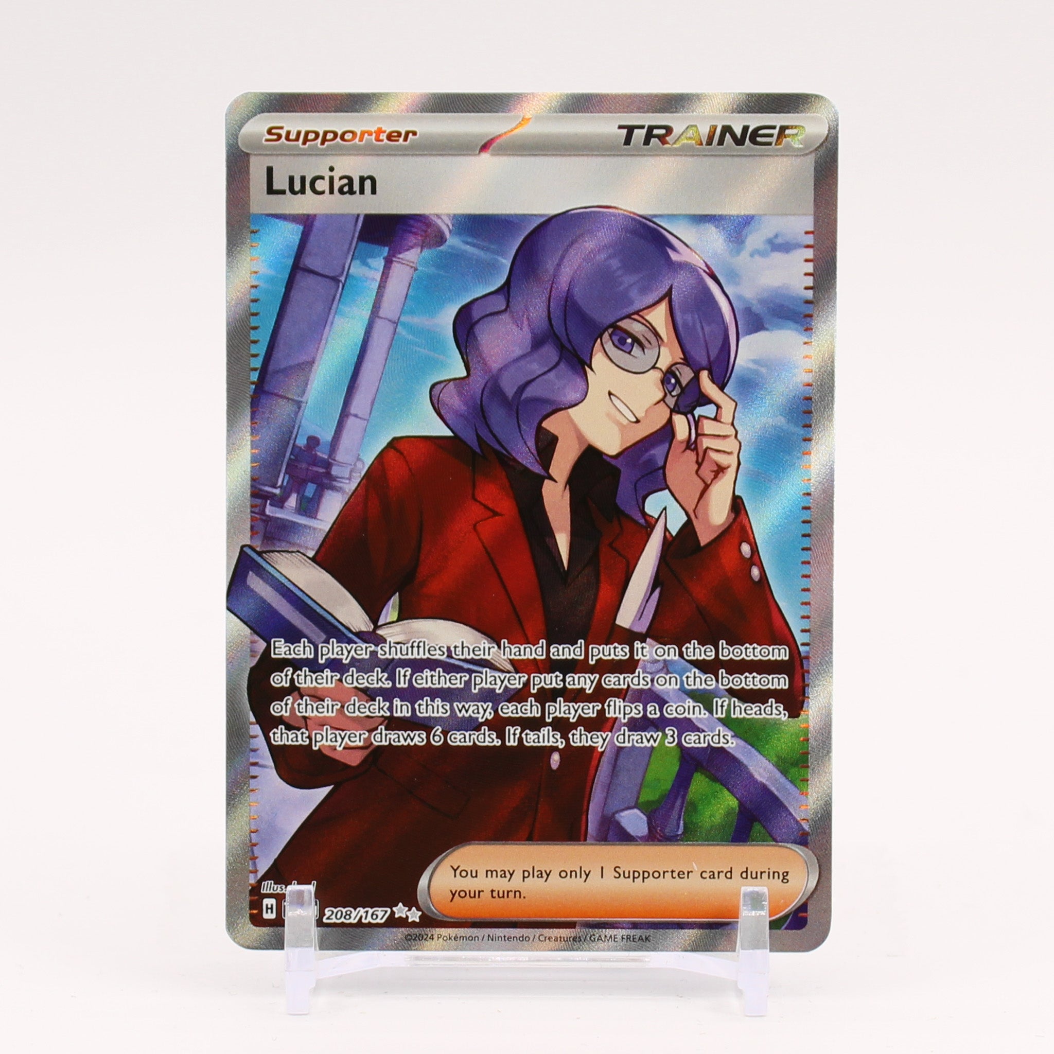 Lucian - 208/167 Twilight Masquerade Full Art Trainer - NM/MINT