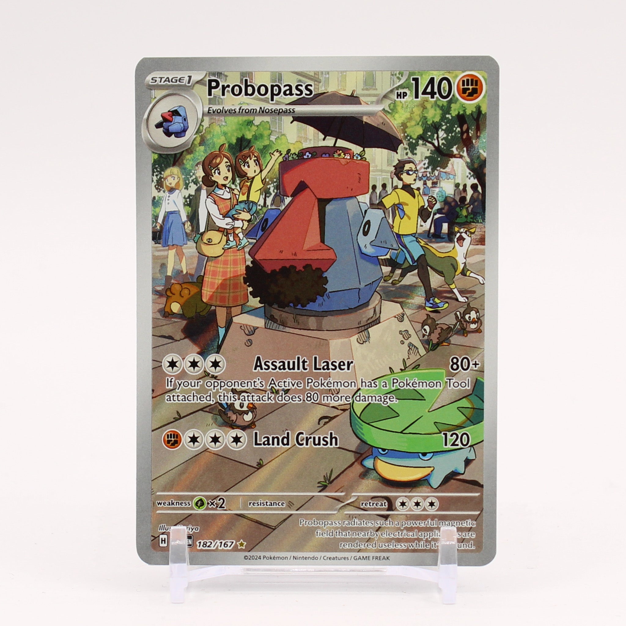 Probopass - 182/167 Twilight Masquerade Illustration Rare Pokemon - NM/MINT