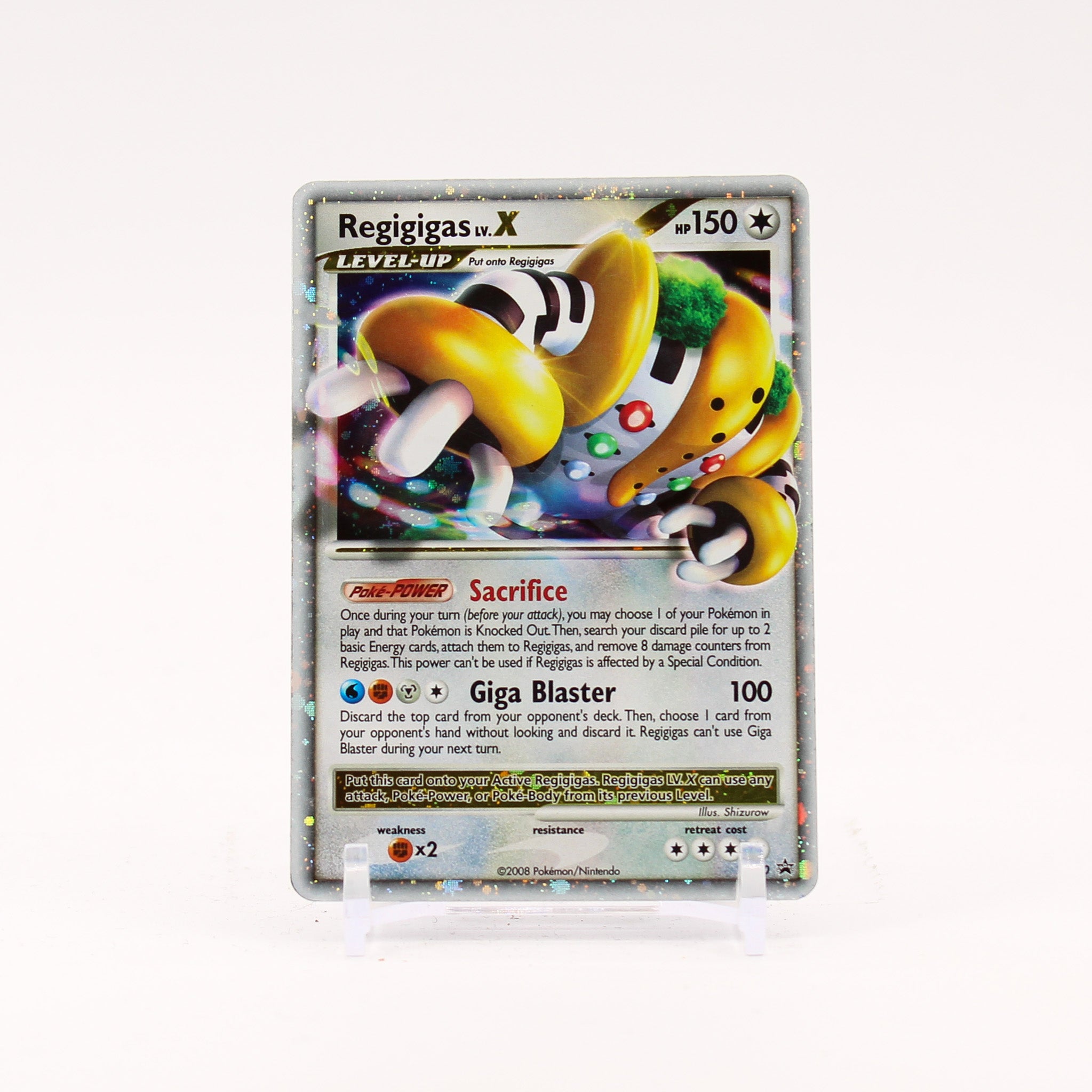 Regigigas Lv. X - DP30 Black Star Promo Holo Pokemon - HP