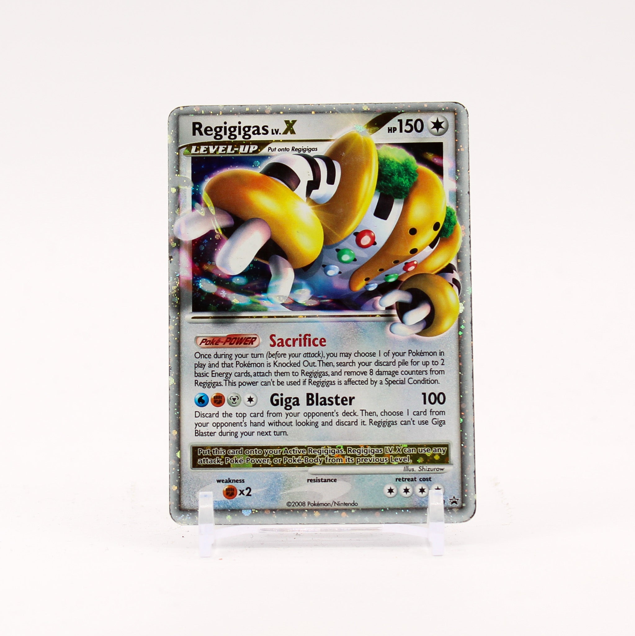 Regigigas Lv. X - DP30 Black Star Promo Holo Pokemon - HP