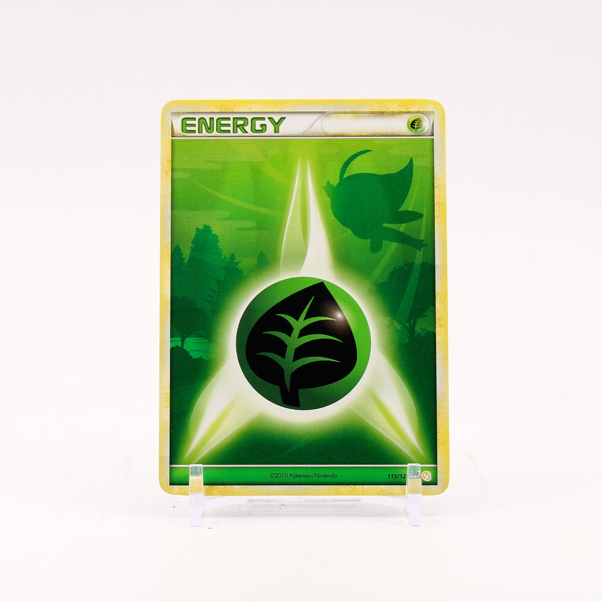 Grass Energy - 115/123 HeartGold & SoulSilver Basic - LP/MP