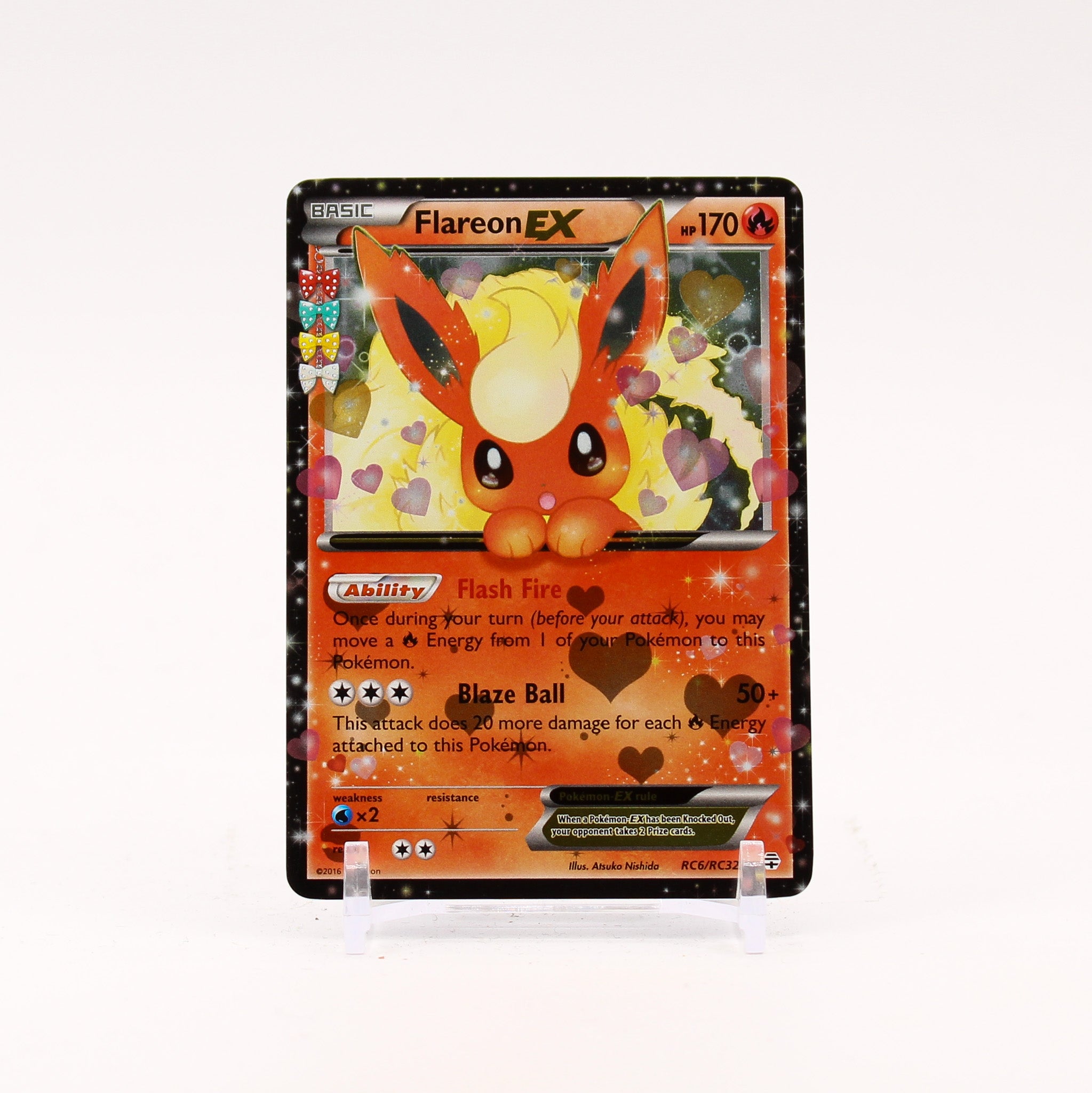 Flareon EX - RC6/RC32 Generations Radiant Collection Pokemon - NM