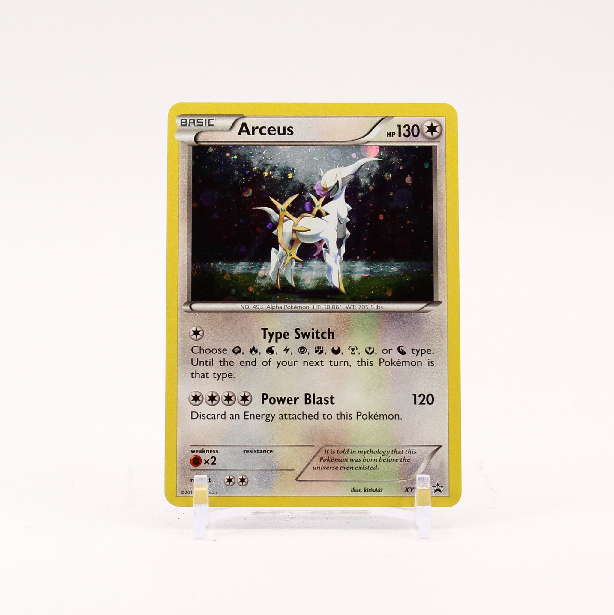 Arceus - XY197 Black Star Promo Holo Pokemon - NM/LP