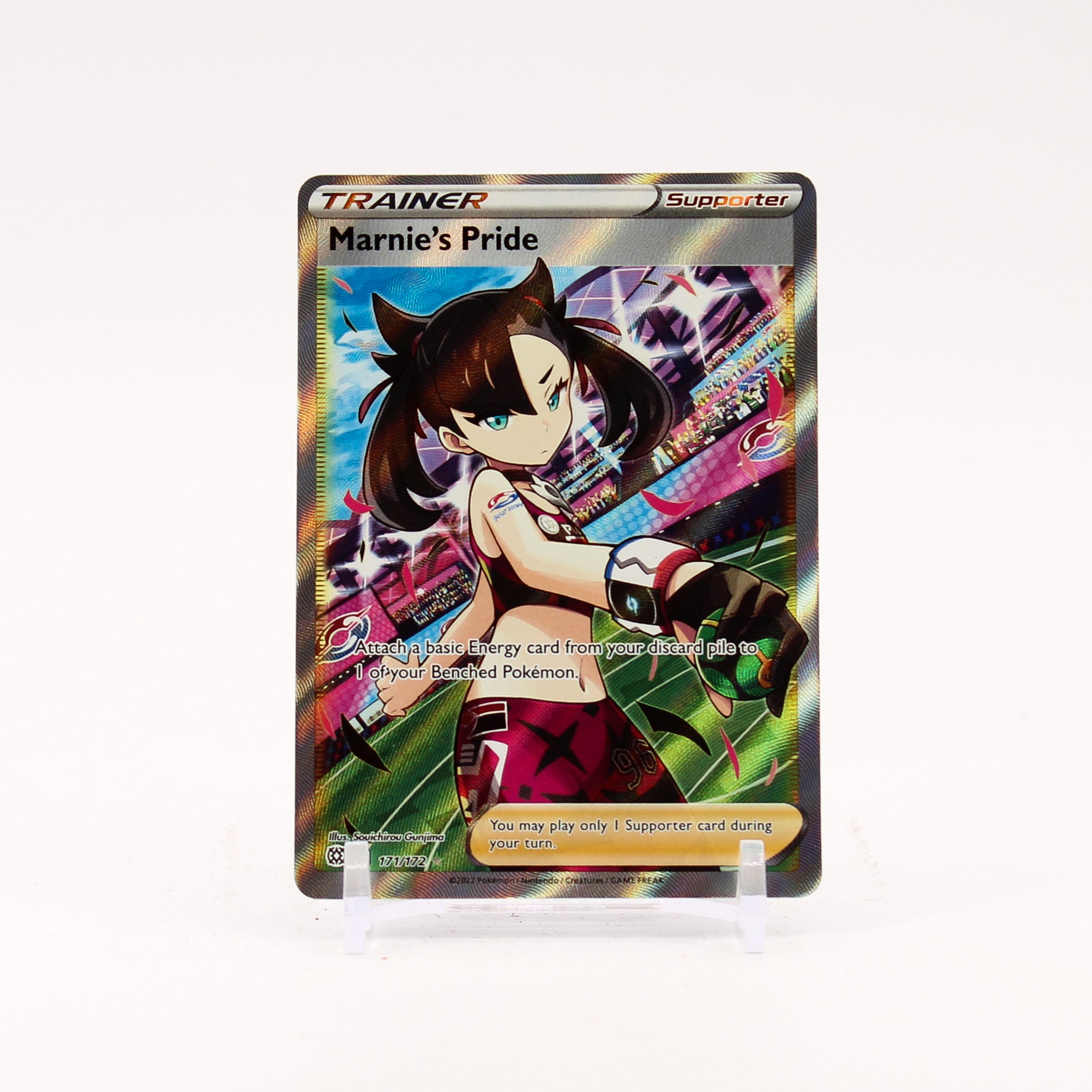 Marnie's Pride - 171/172 Brilliant Stars Full Art Trainer - NM