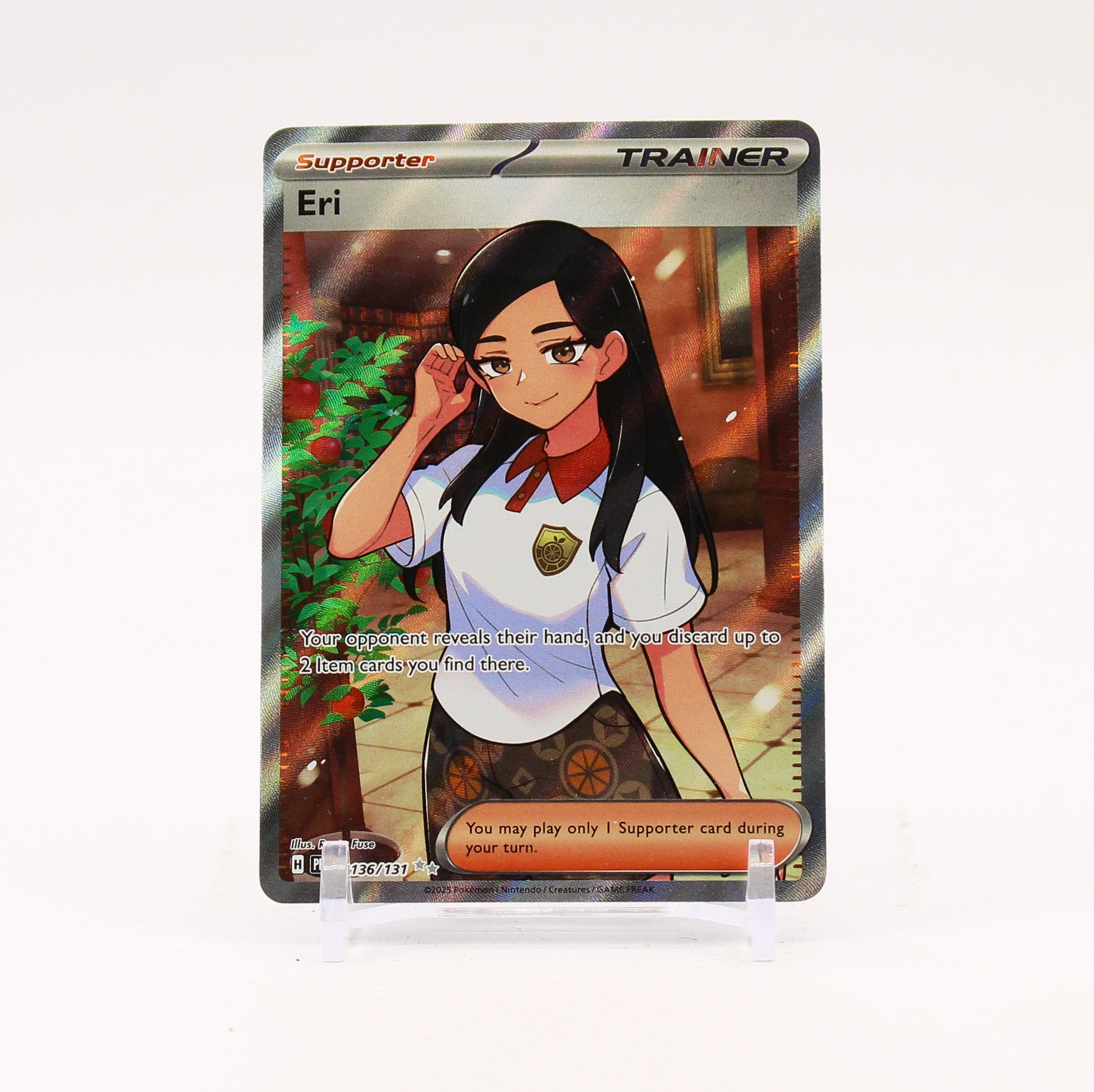 Eri - 136/131 Prismatic Evolutions Full Art Trainer - NM/MINT
