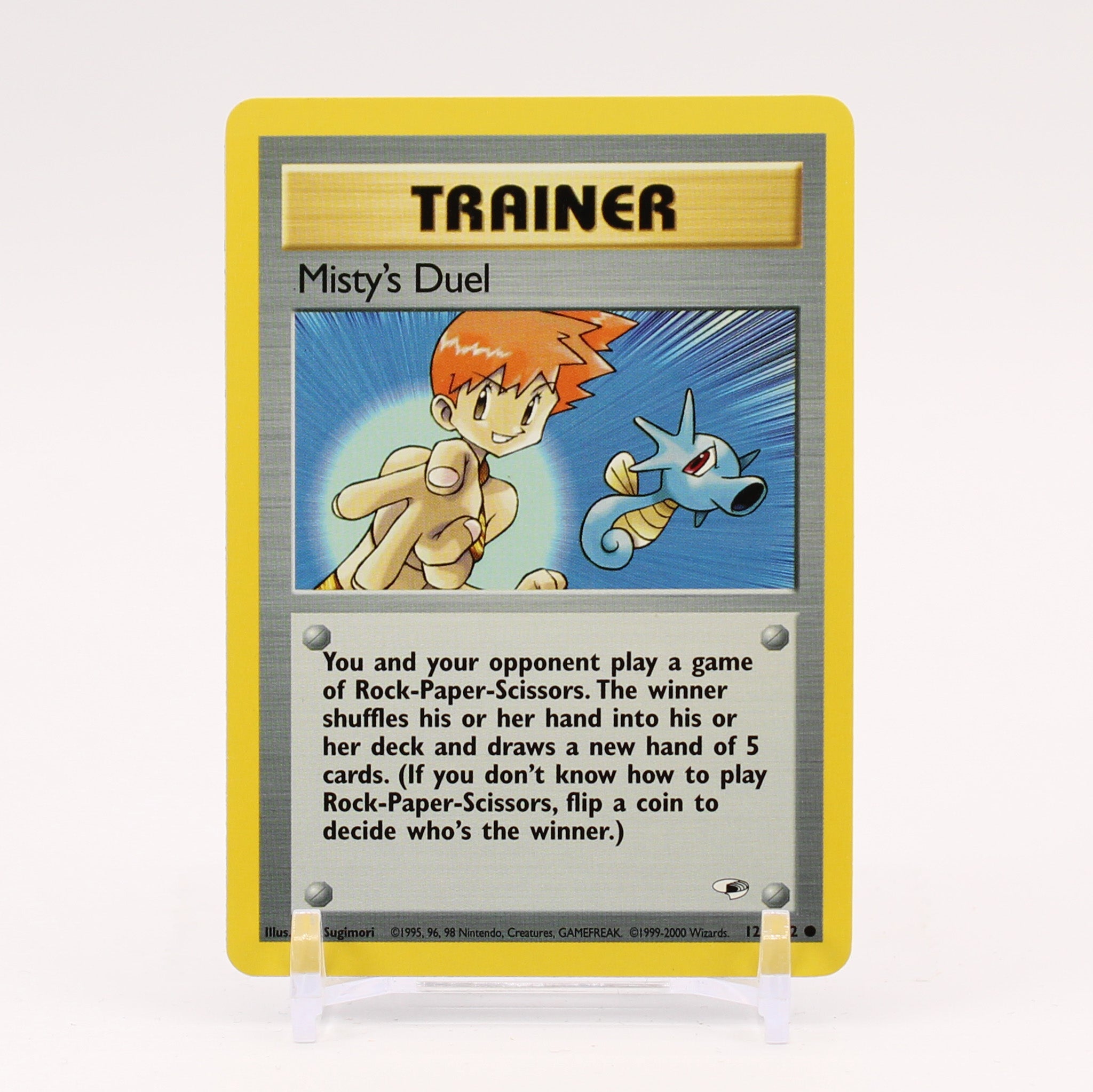 Misty's Duel - 123/132 Gym Heroes Unlimited Trainer - NM