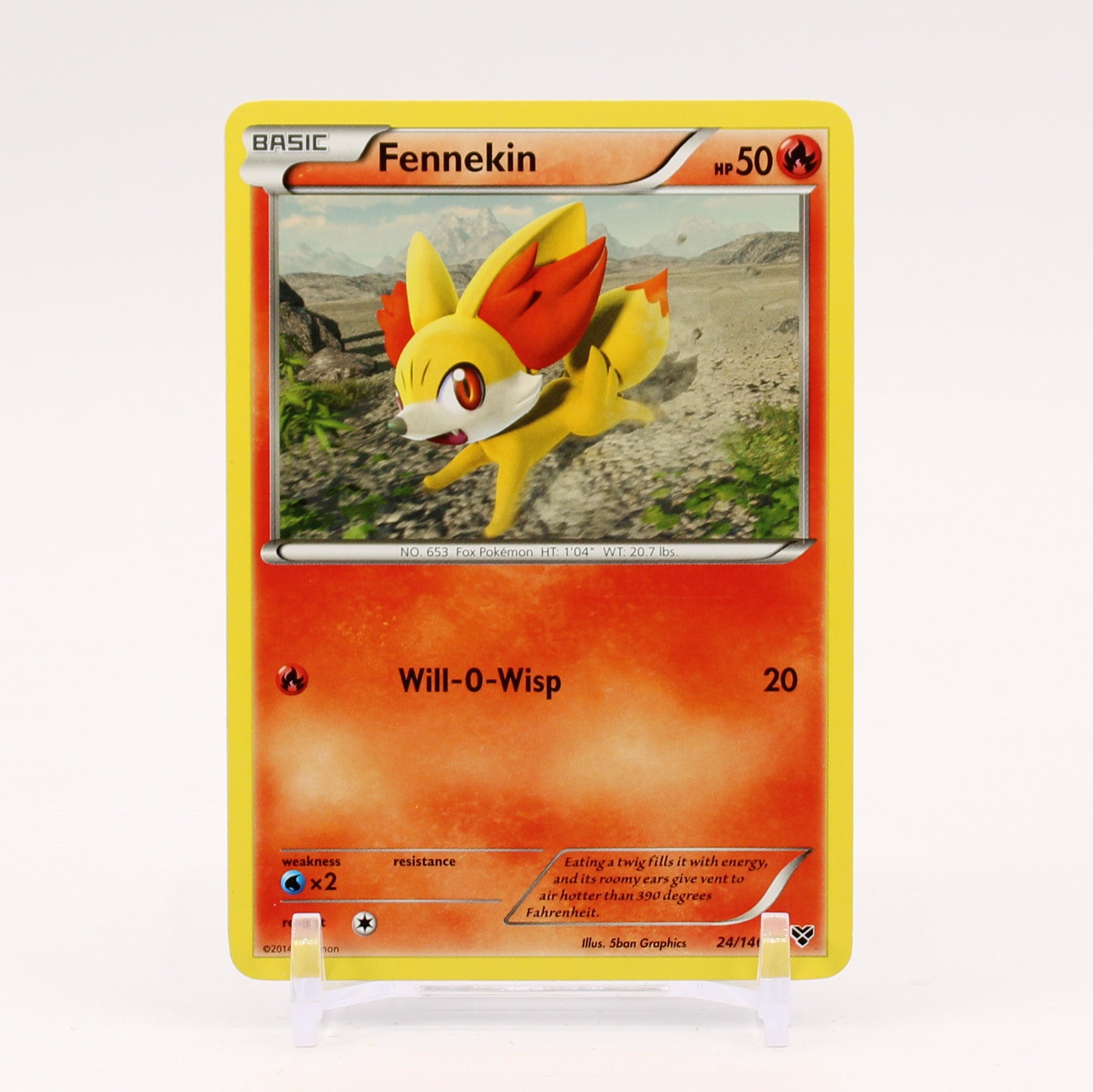 Fennekin - 24/146 XY Pokemon - NM