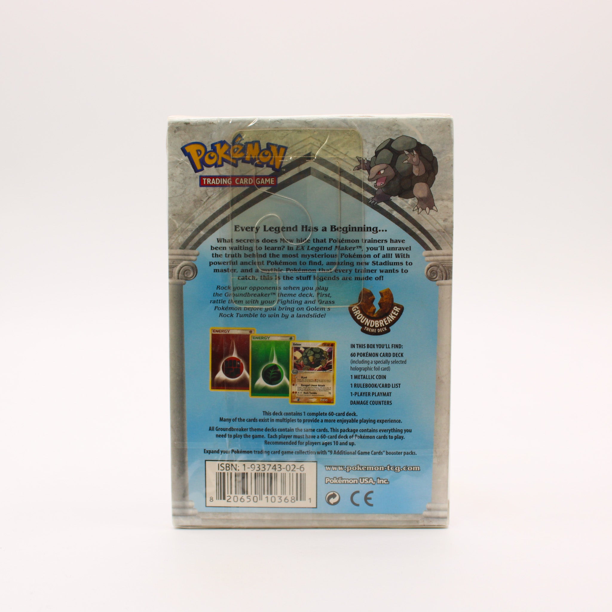 Pokemon Legend Maker Theme Deck (Golem) - LP (LO0925)