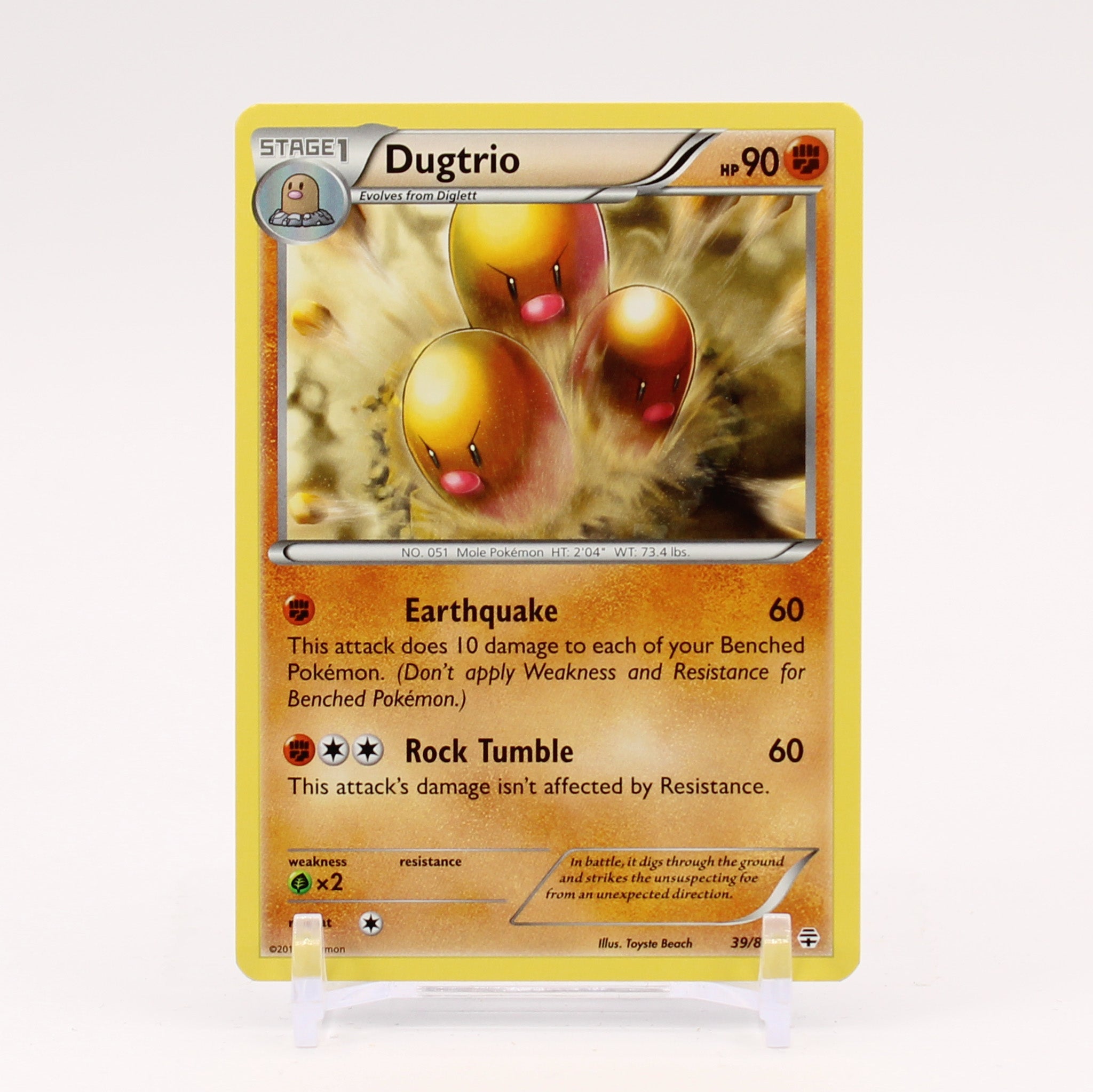 Dugtrio - 39/83 Generations Rare Pokemon - NM