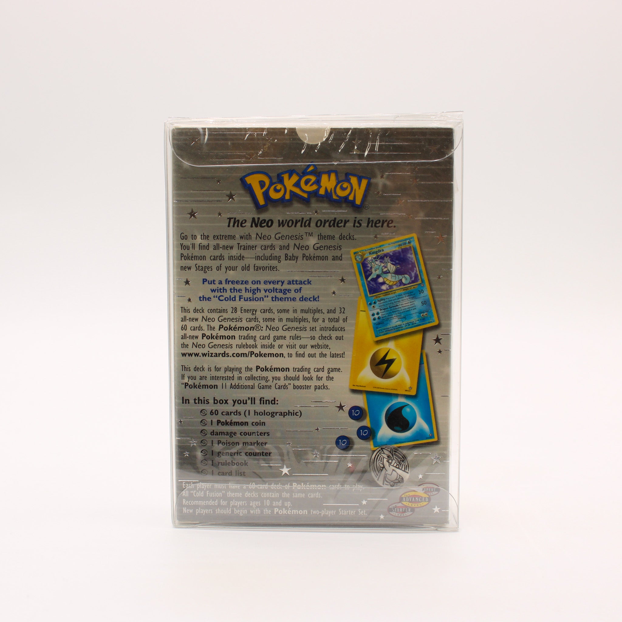 Pokemon Neo Genesis Cold Fusion Theme Deck (LO0925)