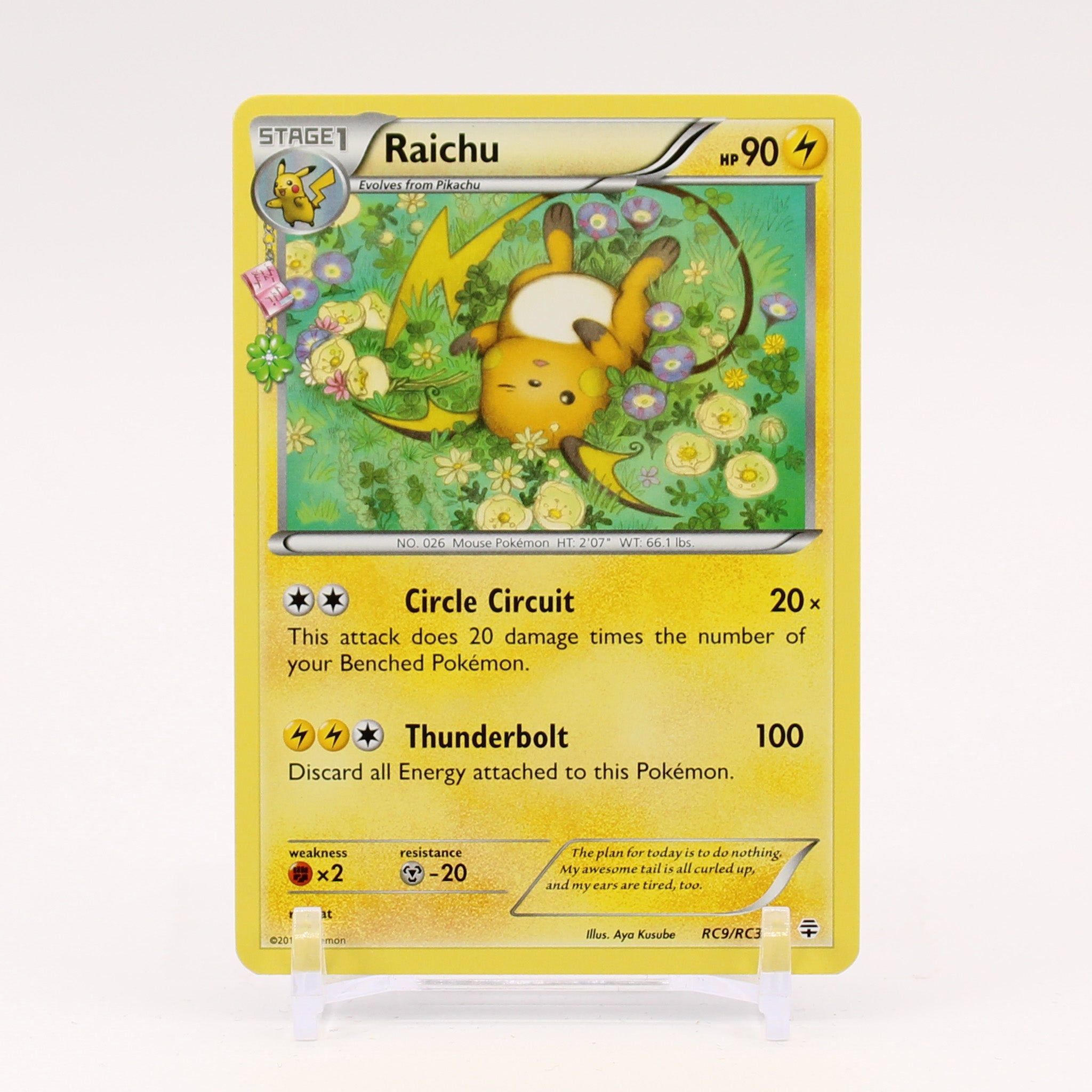 Raichu - RC9/RC32 Generations Radiant Collection Pokemon - NM