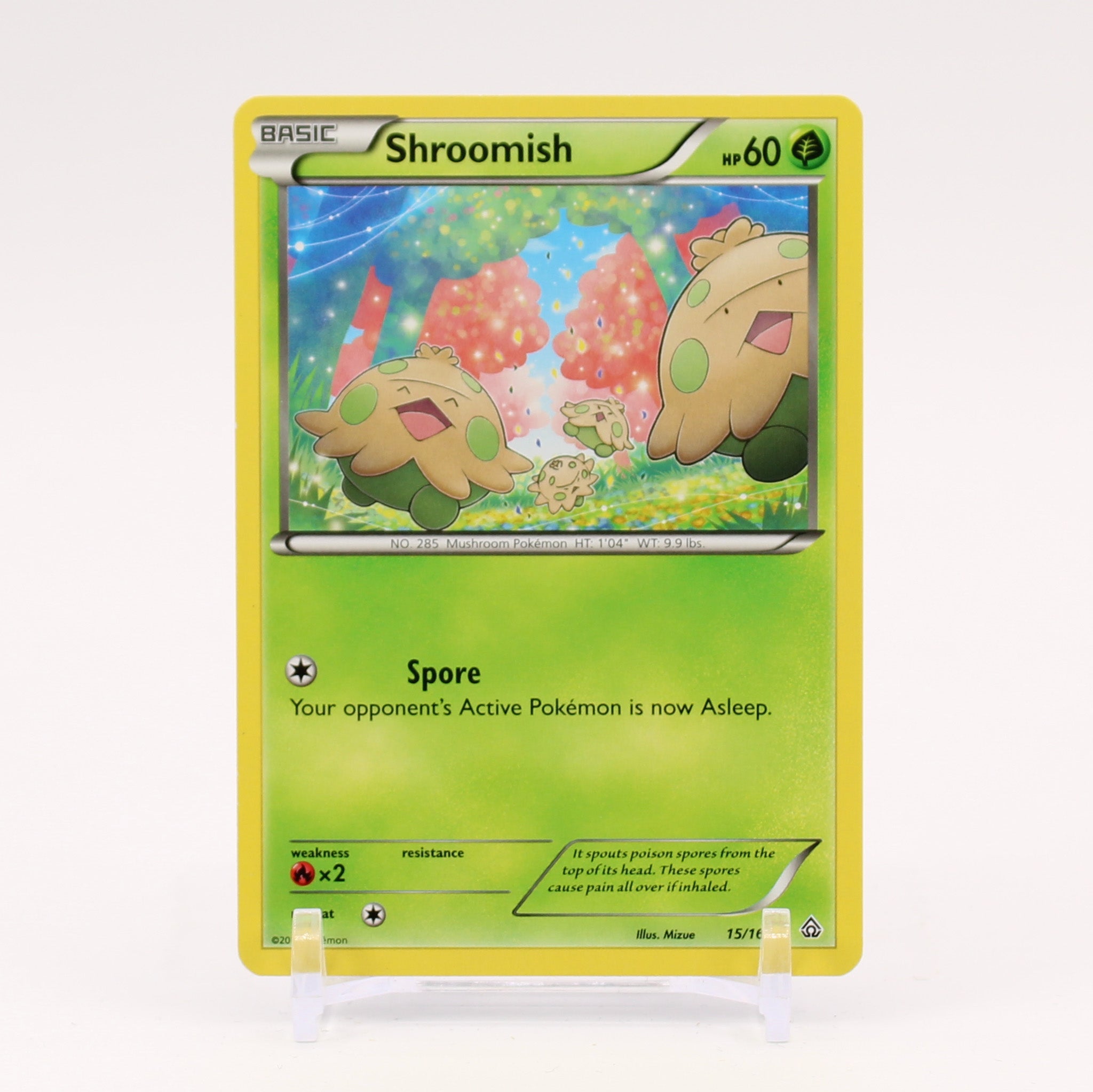 Shroomish - 15/160 Primal Clash Pokemon - NM