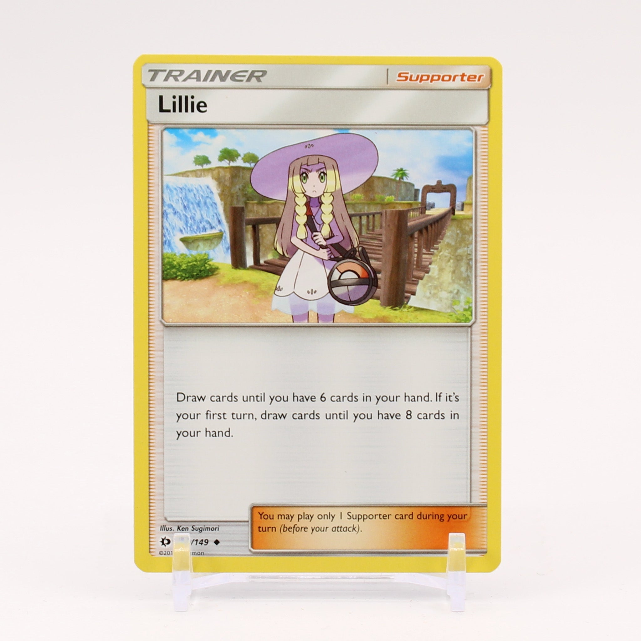 Lillie - 122/149 Sun & Moon Trainer - NM/MINT
