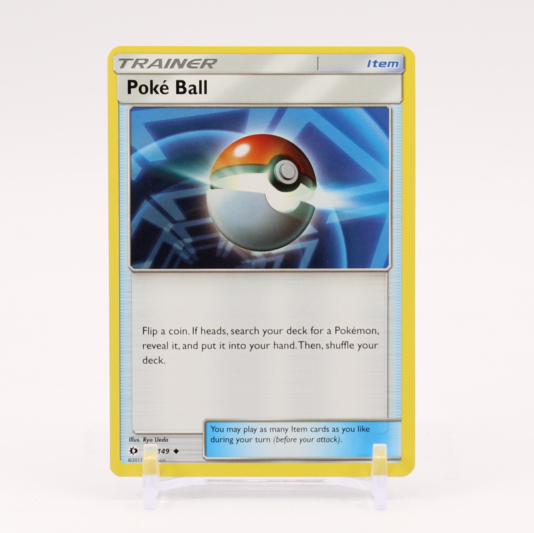 Poke Ball - 125/149 Sun & Moon Trainer - NM/MINT