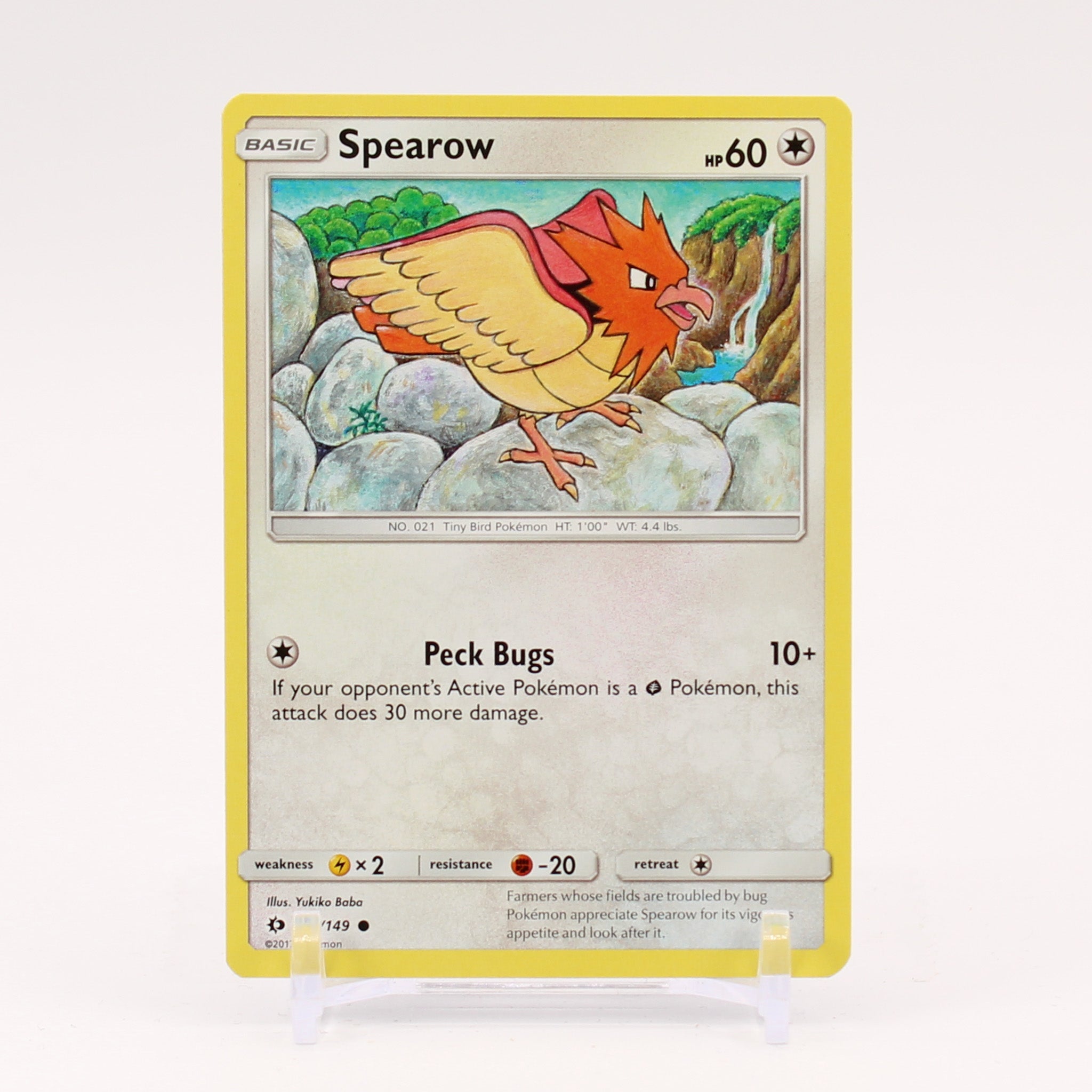 Spearow - 97/149 Sun & Moon Pokemon - NM/MINT
