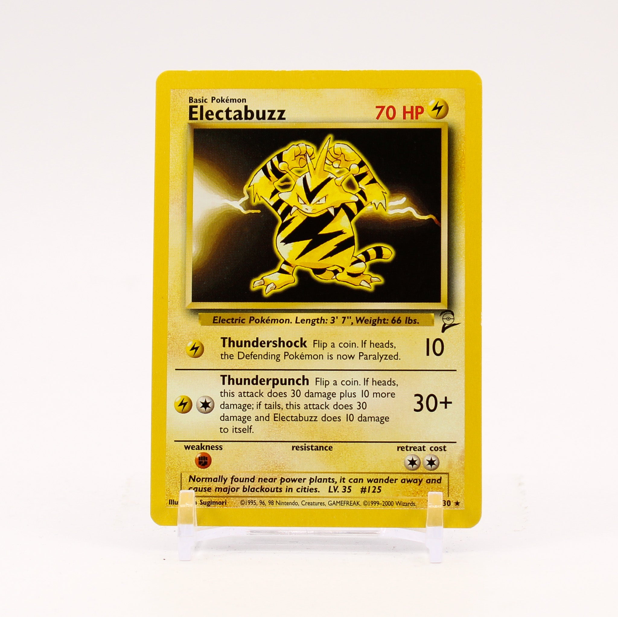 Electabuzz - 24/130 Base Set 2 Rare Pokemon - NM