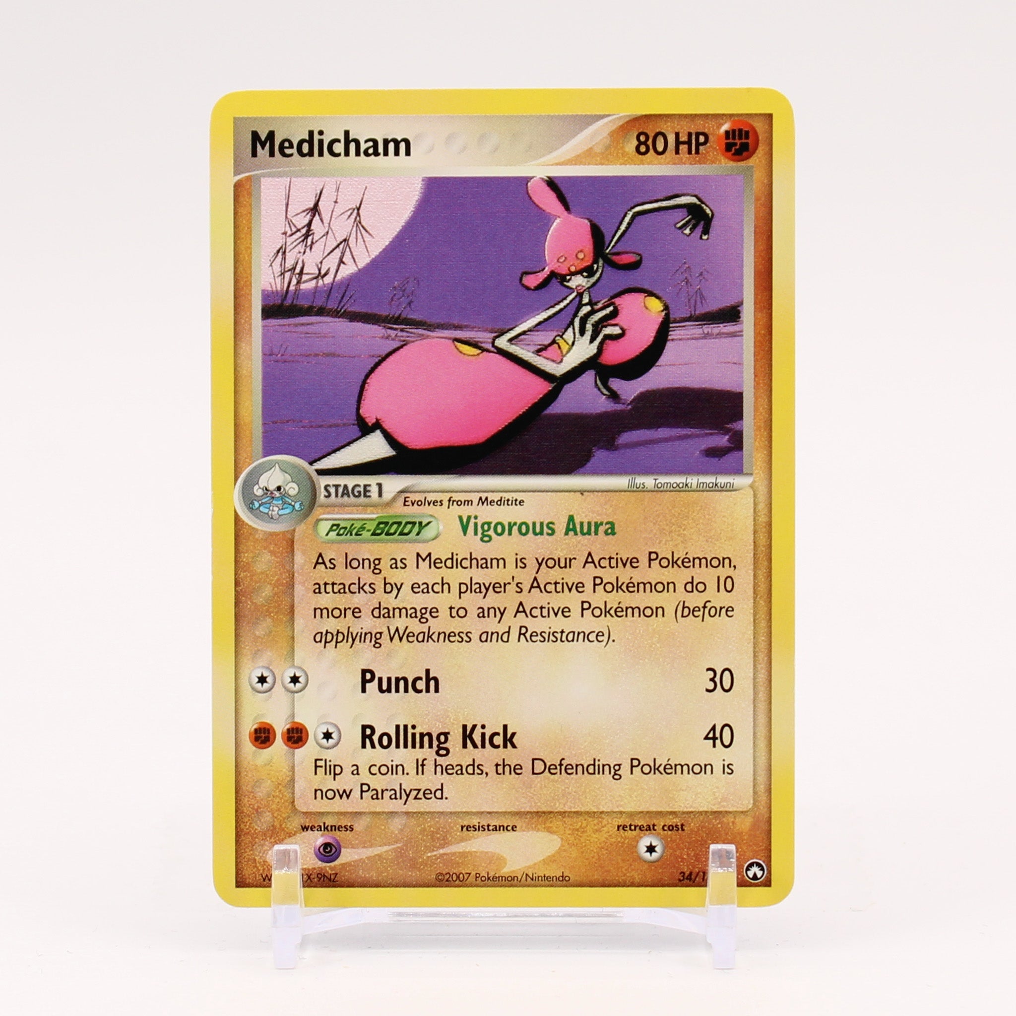 Medicham - 34/108 Power Keepers Pokemon - NM