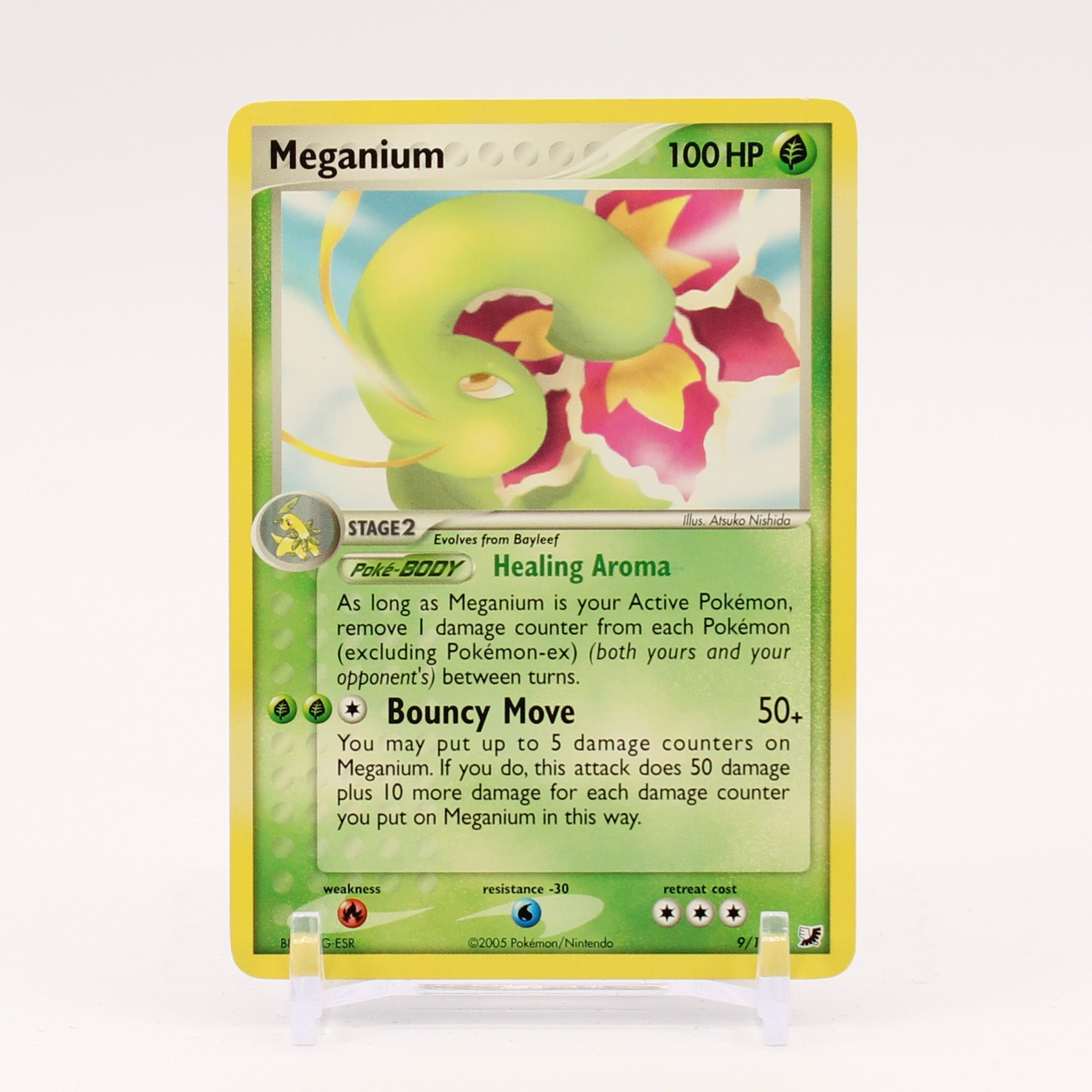 Meganium - 9/115 Unseen Forces Rare Deck Exclusive Pokemon - NM