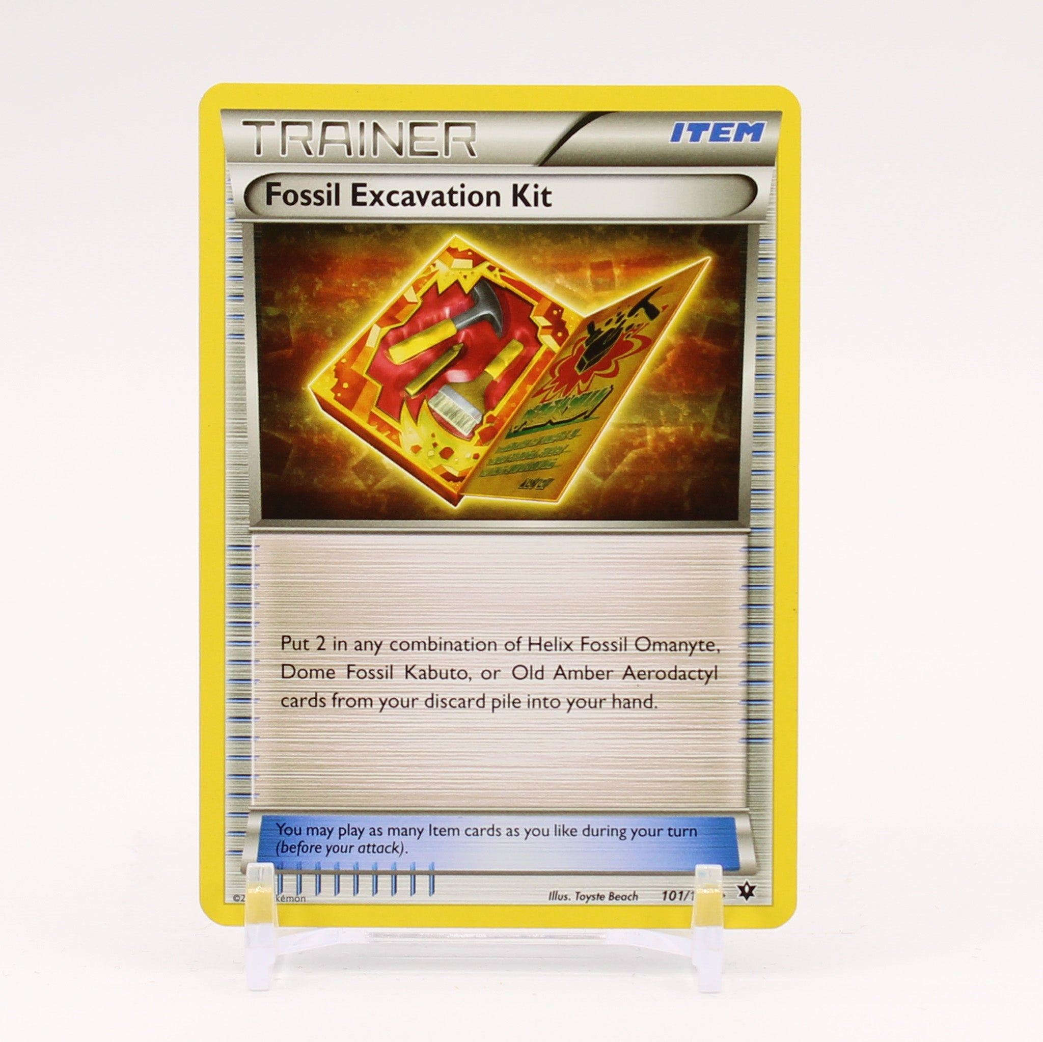 Fossil Excavation Kit - 101/124 Fates Collide Trainer - NM
