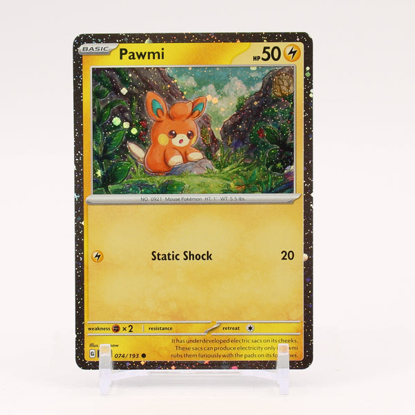 Pawmi - Paldea Adventure Chest Promo Cosmos Holo Pokemon