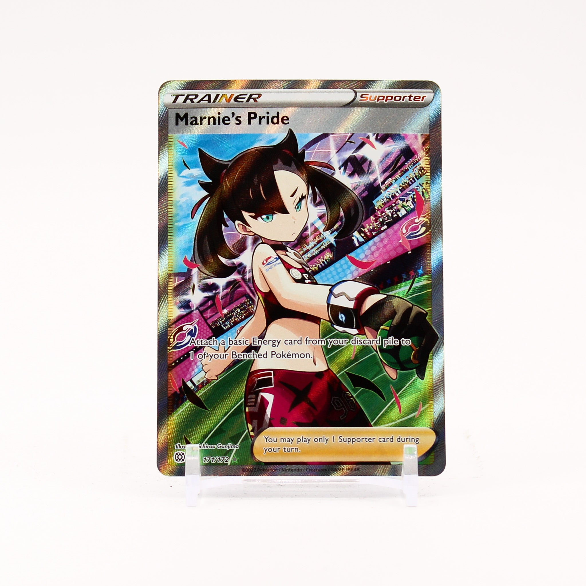 Marnie's Pride - 171/172 Brilliant Stars Full Art Trainer - NM