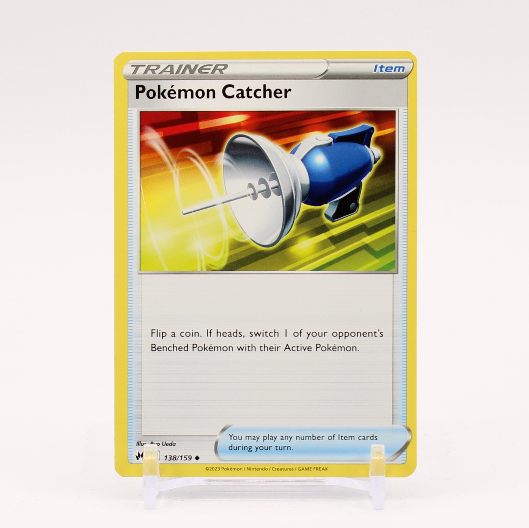 Pokemon Catcher - 138/159 Crown Zenith Trainer - NM/MINT