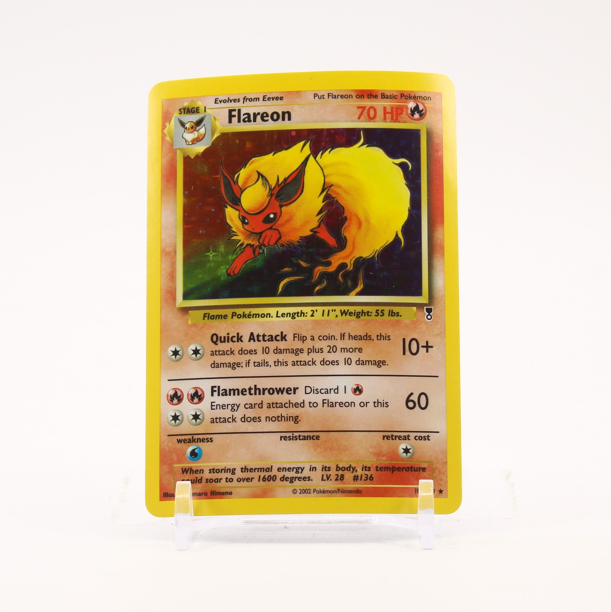 Flareon - 10/110 Legendary Collection Holo Rare Pokemon - LP/MP