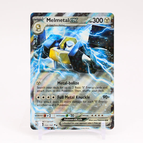 Melmetal ex - 153/197 Obsidian Flames Double Rare Pokemon