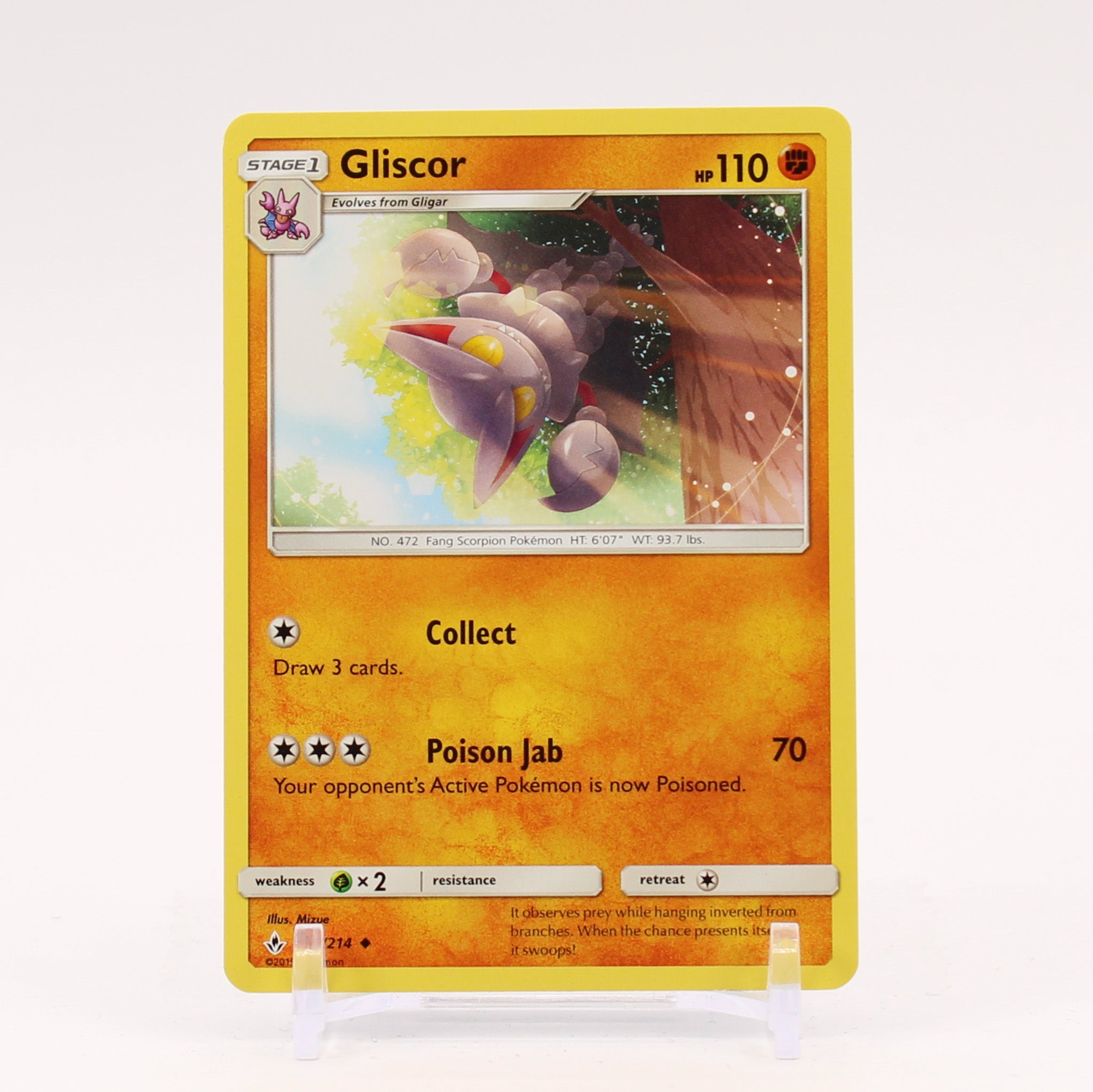 Gliscor - 99/214 Unbroken Bonds Pokemon - NM/MINT