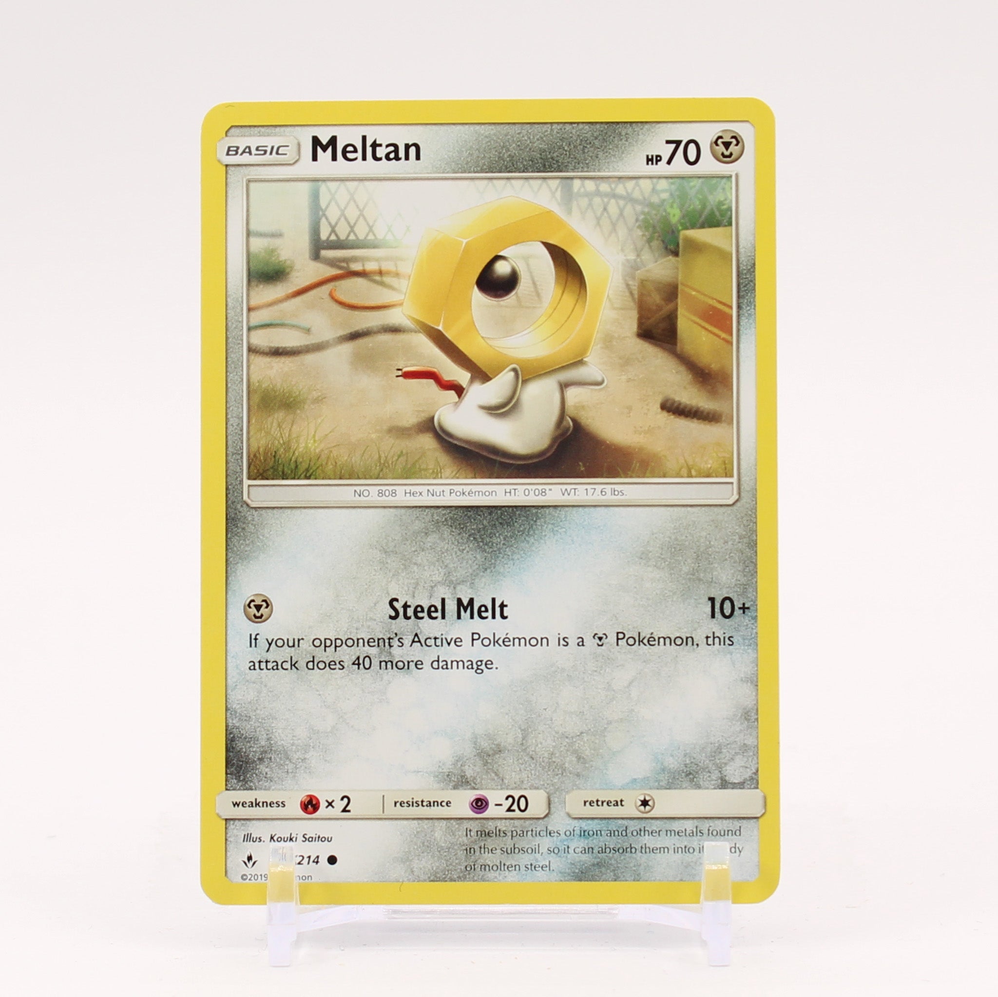 Meltan - 128/214 Unbroken Bonds Pokemon - NM/MINT