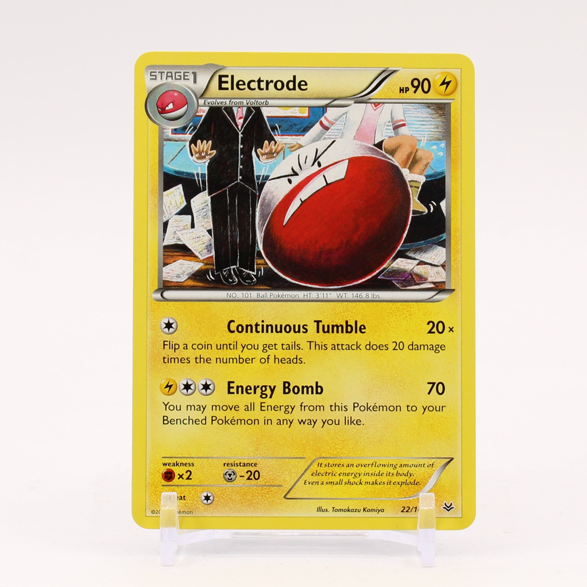 Electrode - 22/108 Roaring Skies Pokemon - NM