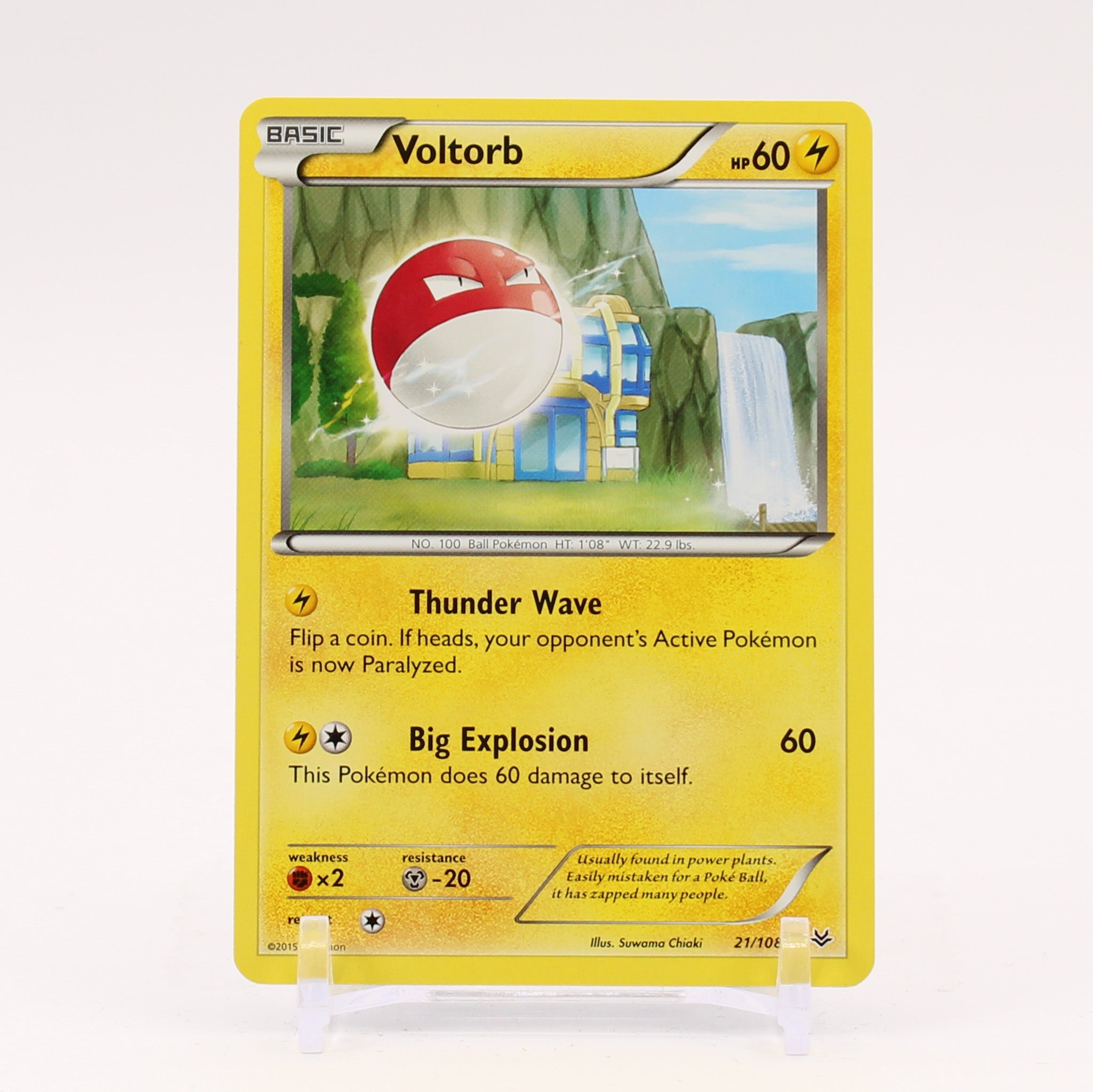 Voltorb - 21/108 Roaring Skies Pokemon - NM