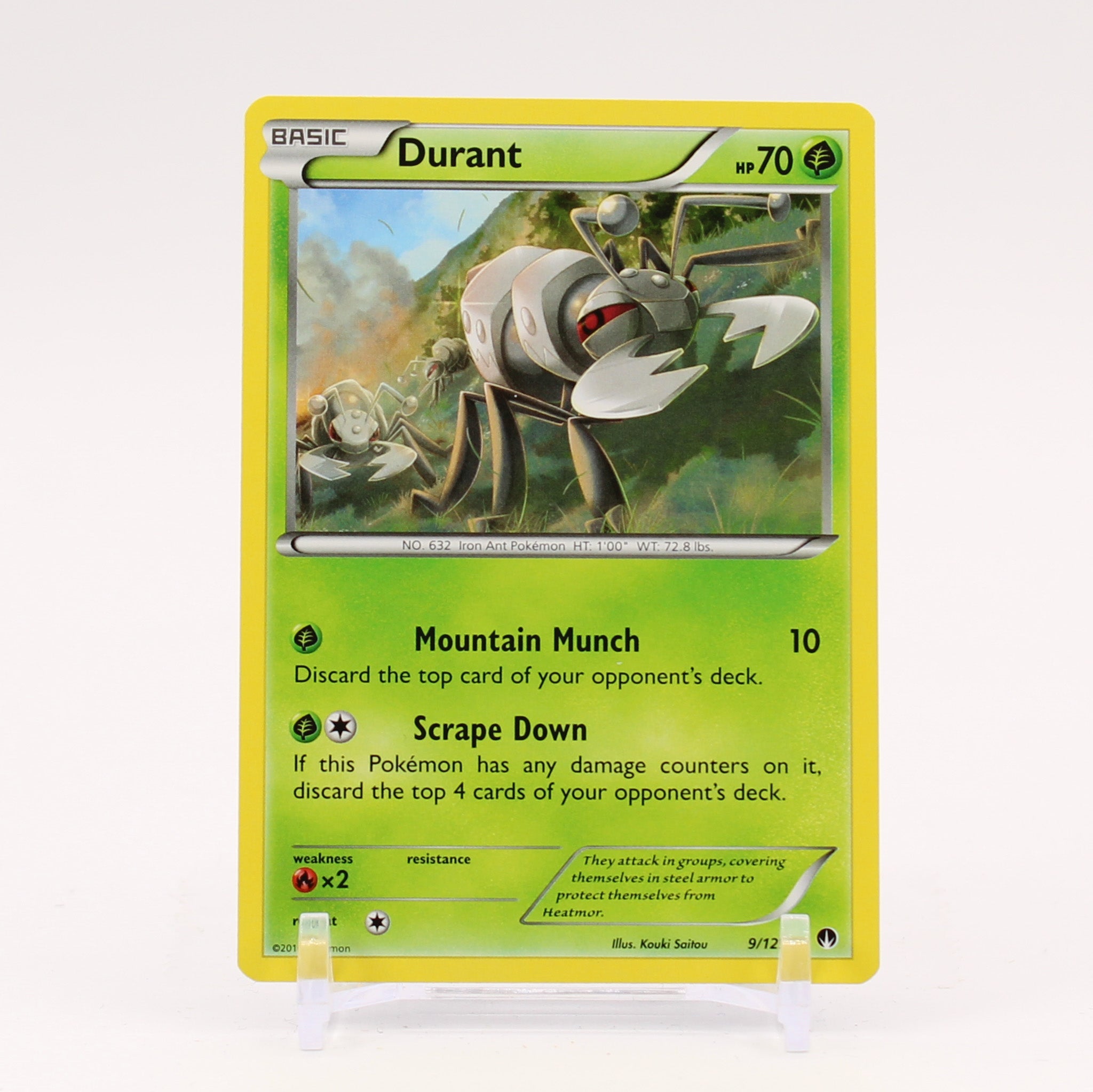 Durant - 9/122 BREAKPoint Pokemon - NM