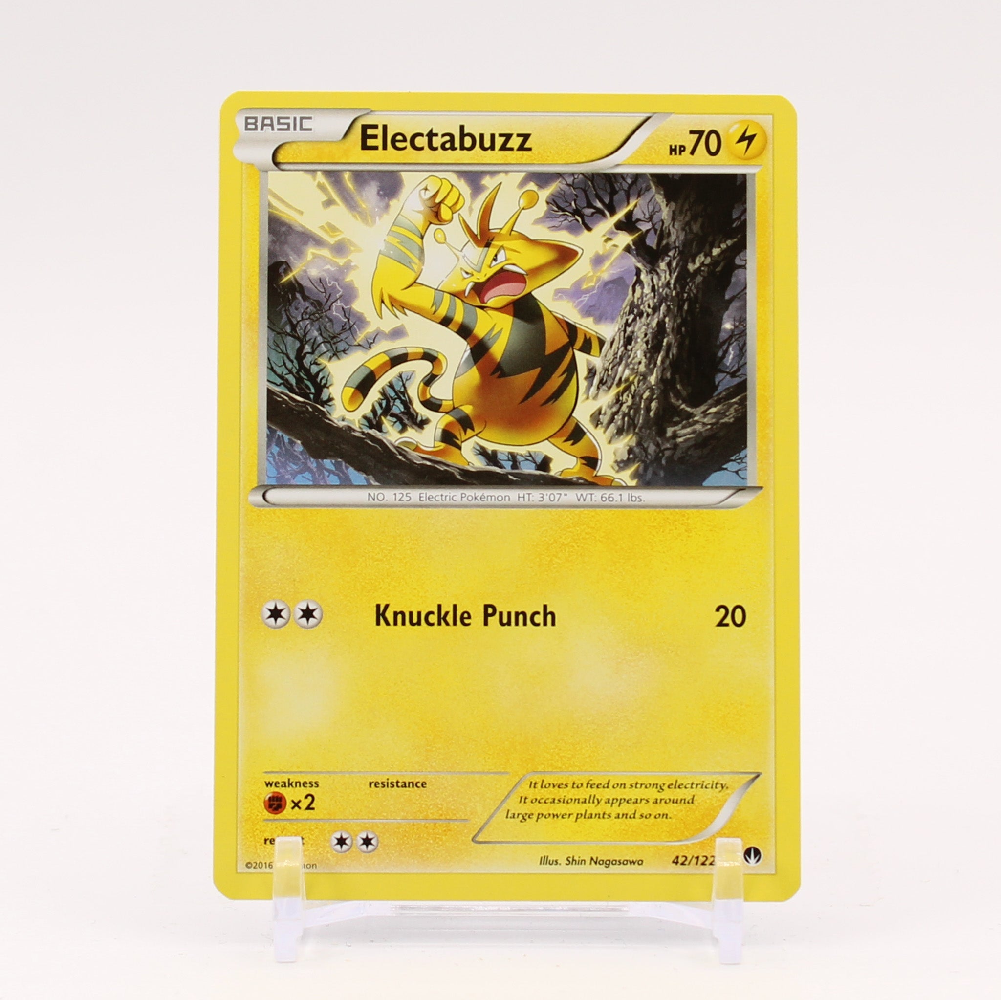 Electabuzz - 42/122 BREAKPoint Pokemon - NM