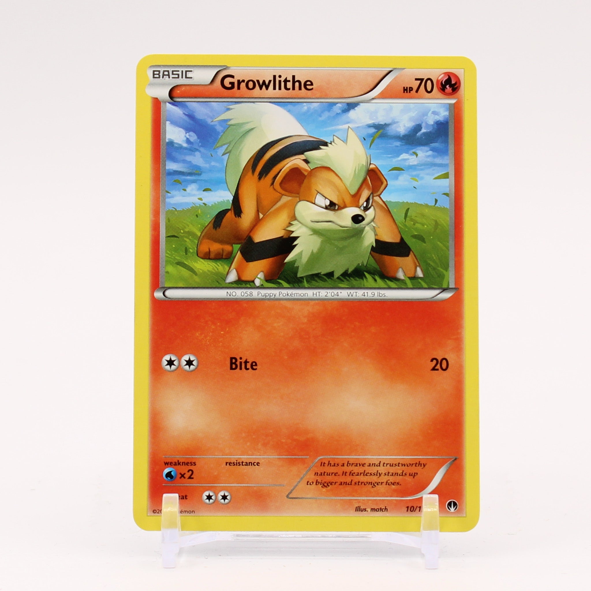 Growlithe - 10/122 BREAKPoint Pokemon - NM