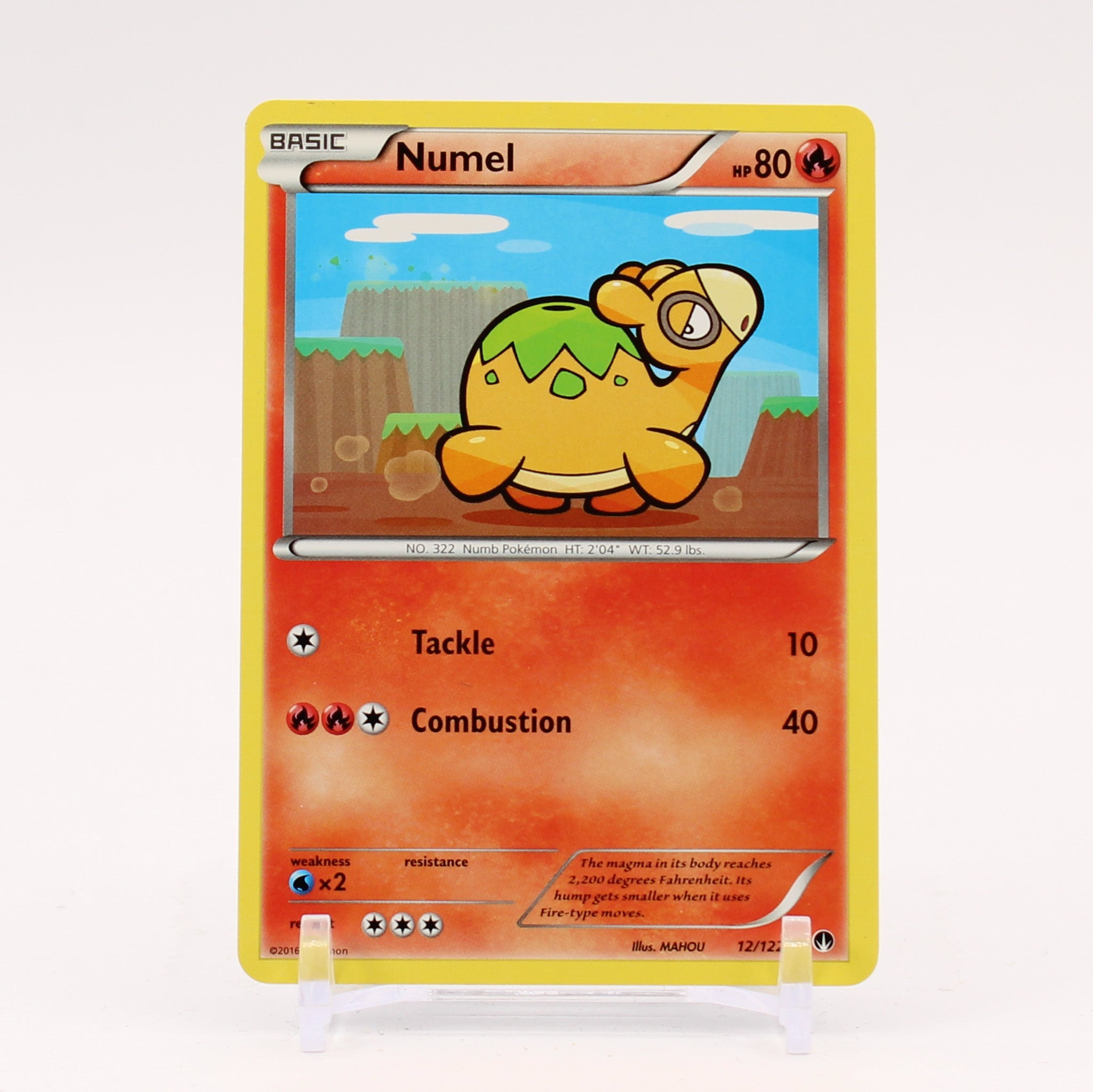 Numel - 12/122 BREAKPoint Pokemon - NM