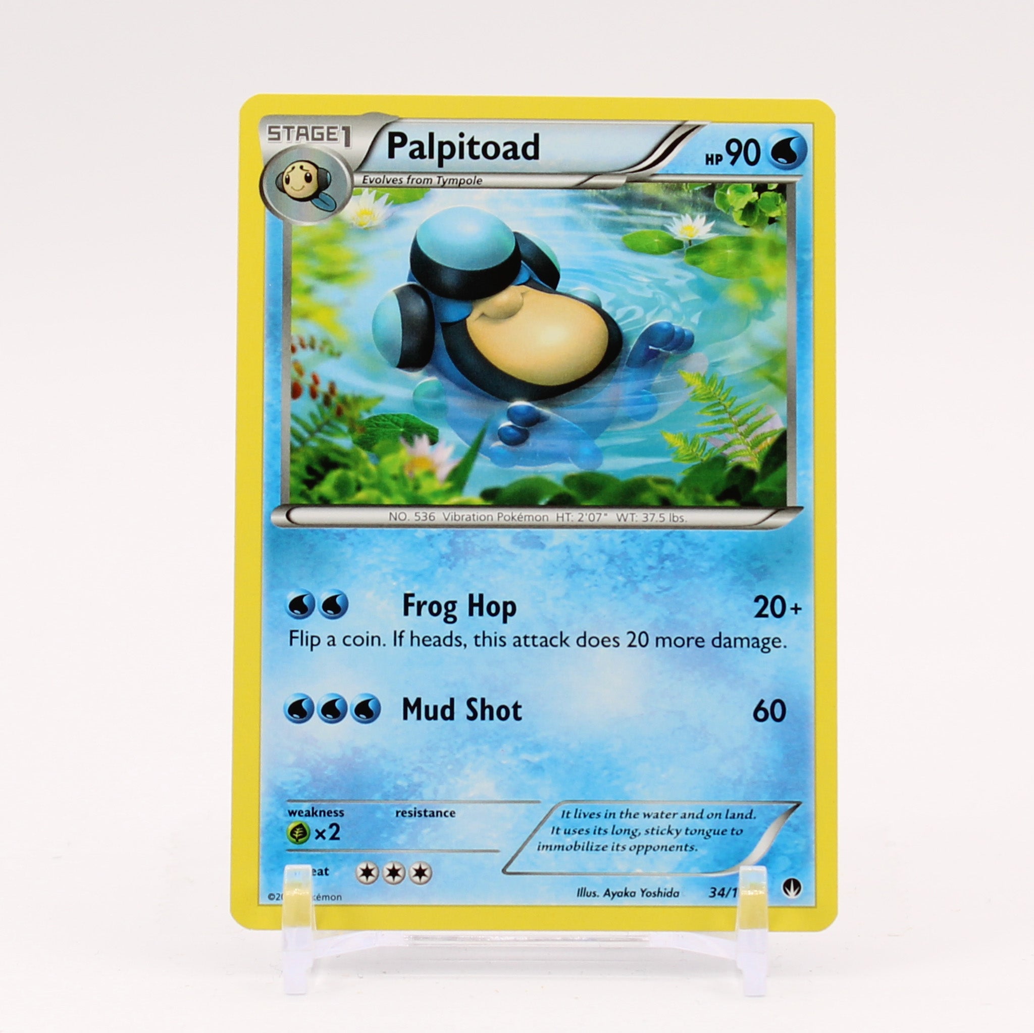 Palpitoad - 34/122 BREAKPoint Pokemon - NM