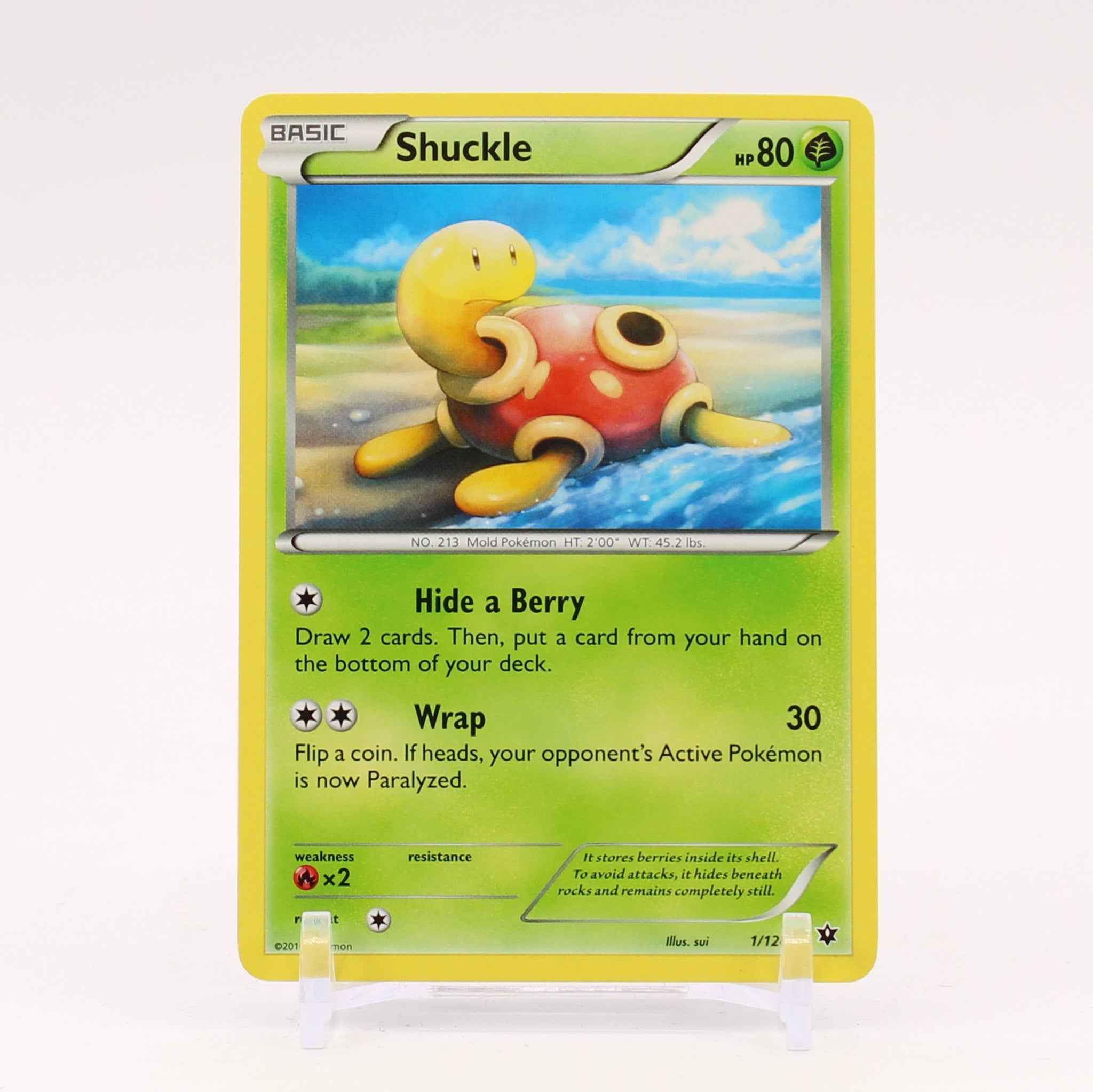 Shuckle - 1/124 Fates Collide Pokemon - NM