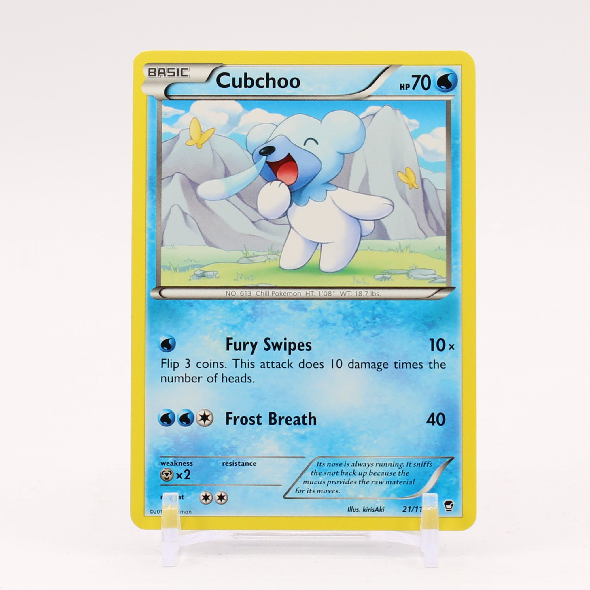 Cubchoo - 21/111 Furious Fists Pokemon - NM